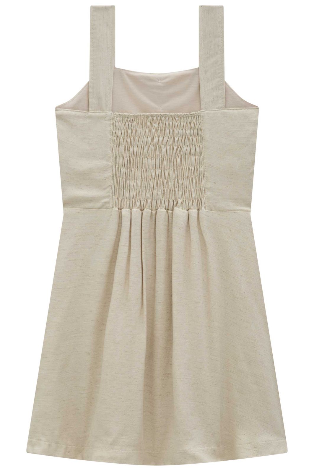 Vestido em blend de linho e viscose 96293 Vic Teen Menina Vestido em blend de linho e viscose 96293 Vic Teen Menina