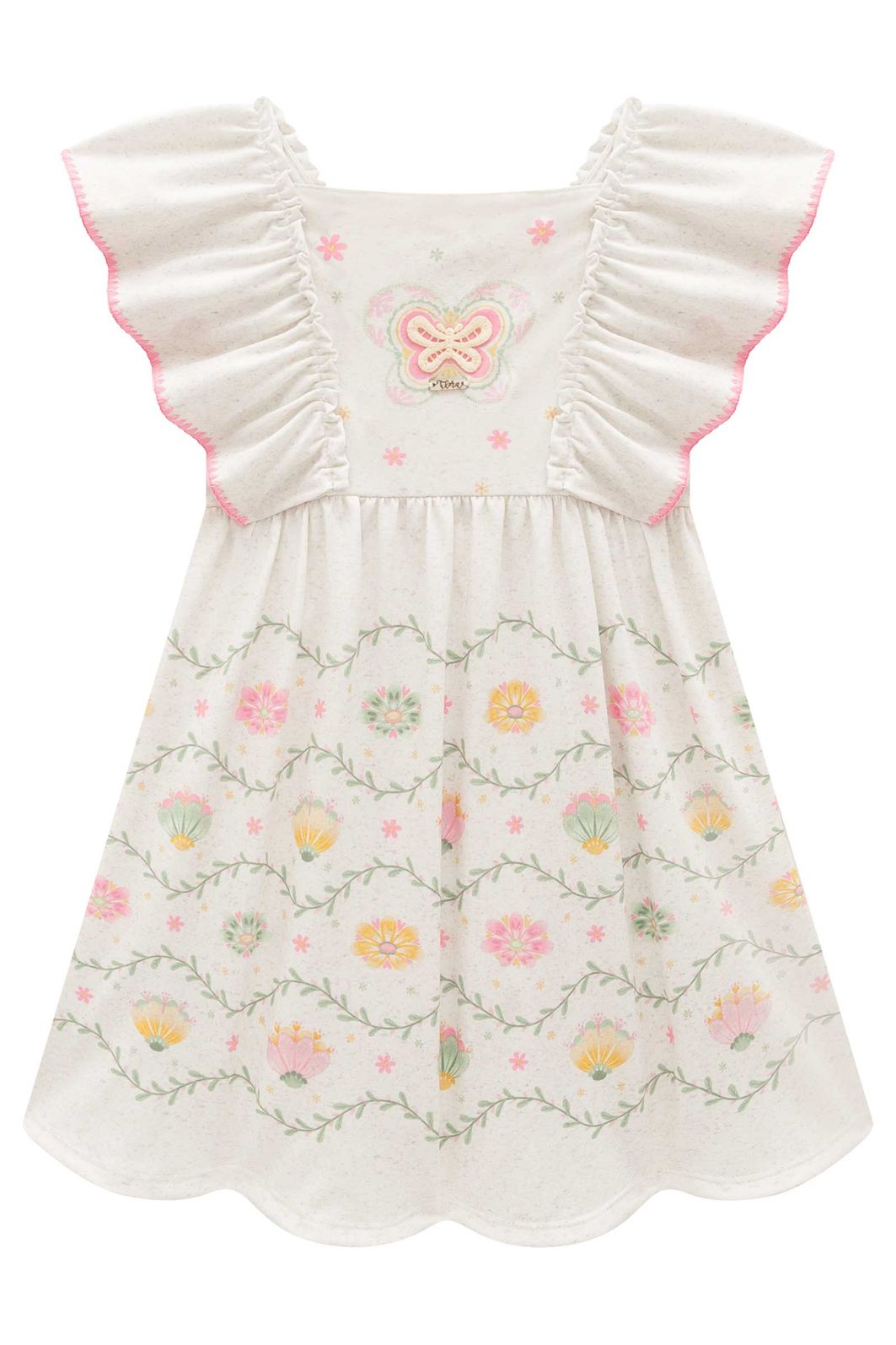 Vestido em malha power 96957 Infanti Infantil Menina Vestido em malha power 96957 Infanti Infantil Menina