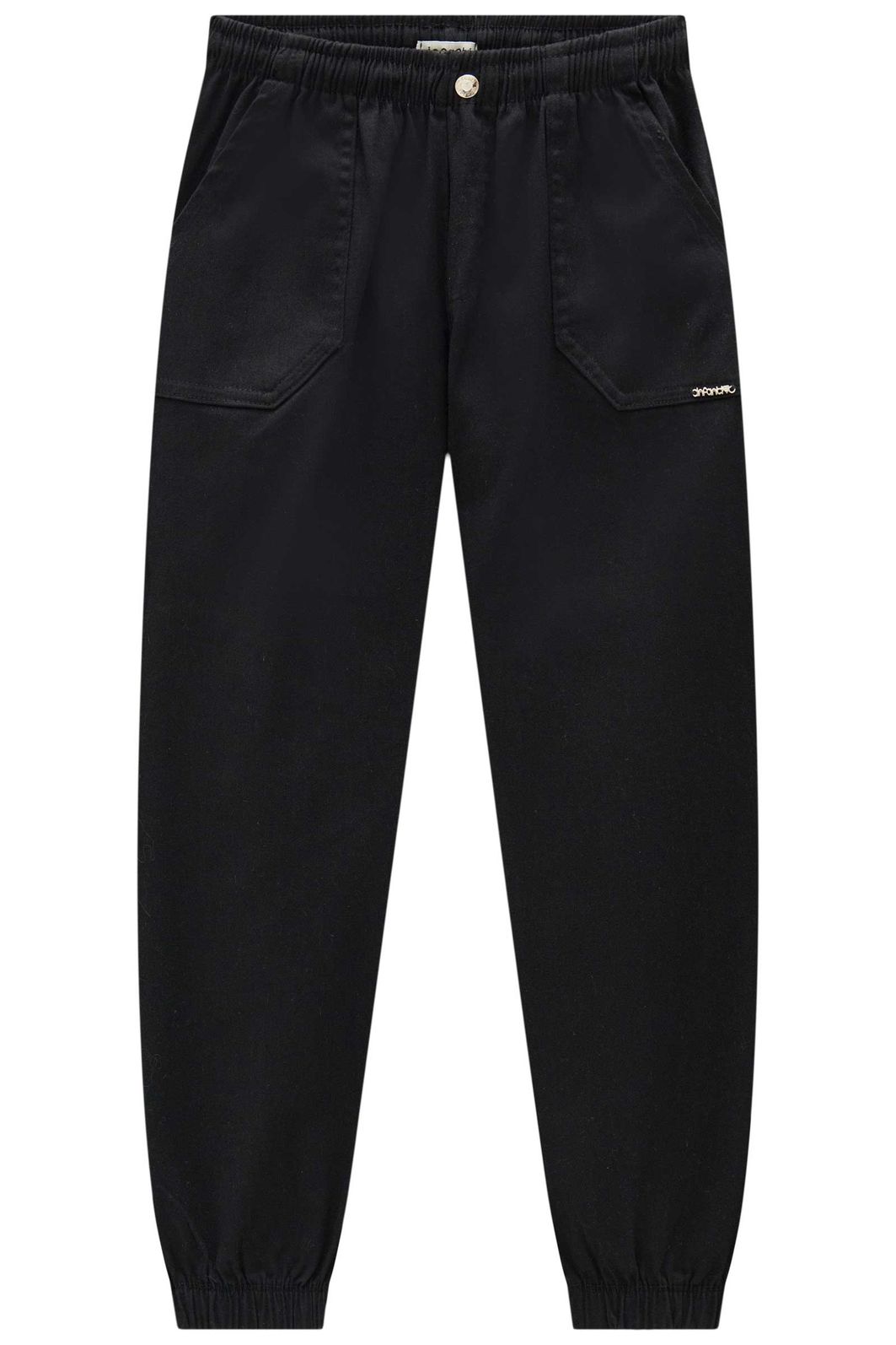 Calça jogger em sarja com elastano 94024 Infanti Infantil Menina Calça jogger em sarja com elastano 94024 Infanti Infantil Menina