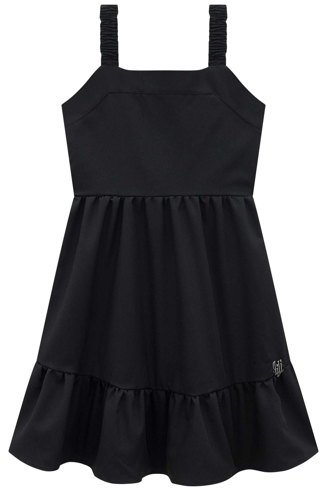 Vestido em tecido plano de viscose 94876 Lilimoon Teen Menina Vestido em tecido plano de viscose 94876 Lilimoon Teen Menina