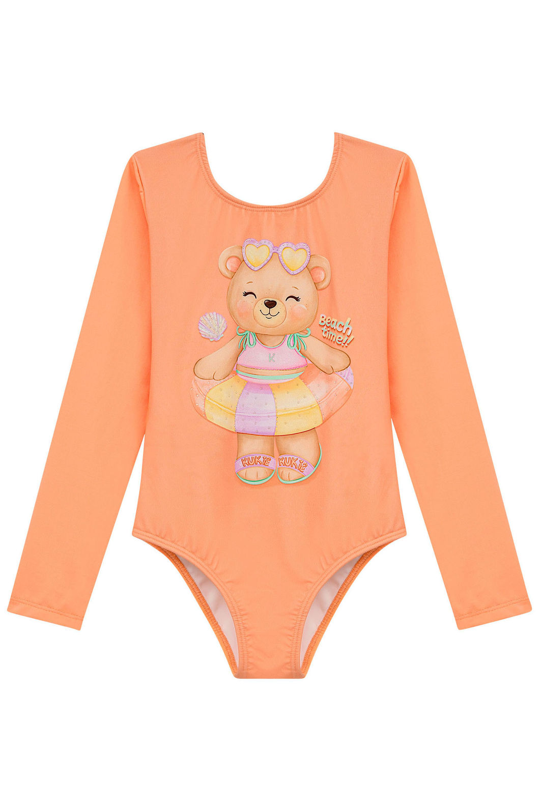 Maio em malha com proteção UV50+ 96266 Kukiê Infantil Menina Maio em malha com proteção UV50+ 96266 Kukiê Infantil Menina