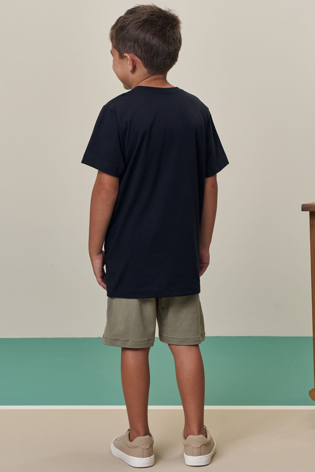 Bermuda em molevisco com elastano 98759 LucBoo Infantil Menino Bermuda em molevisco com elastano 98759 LucBoo Infantil Menino