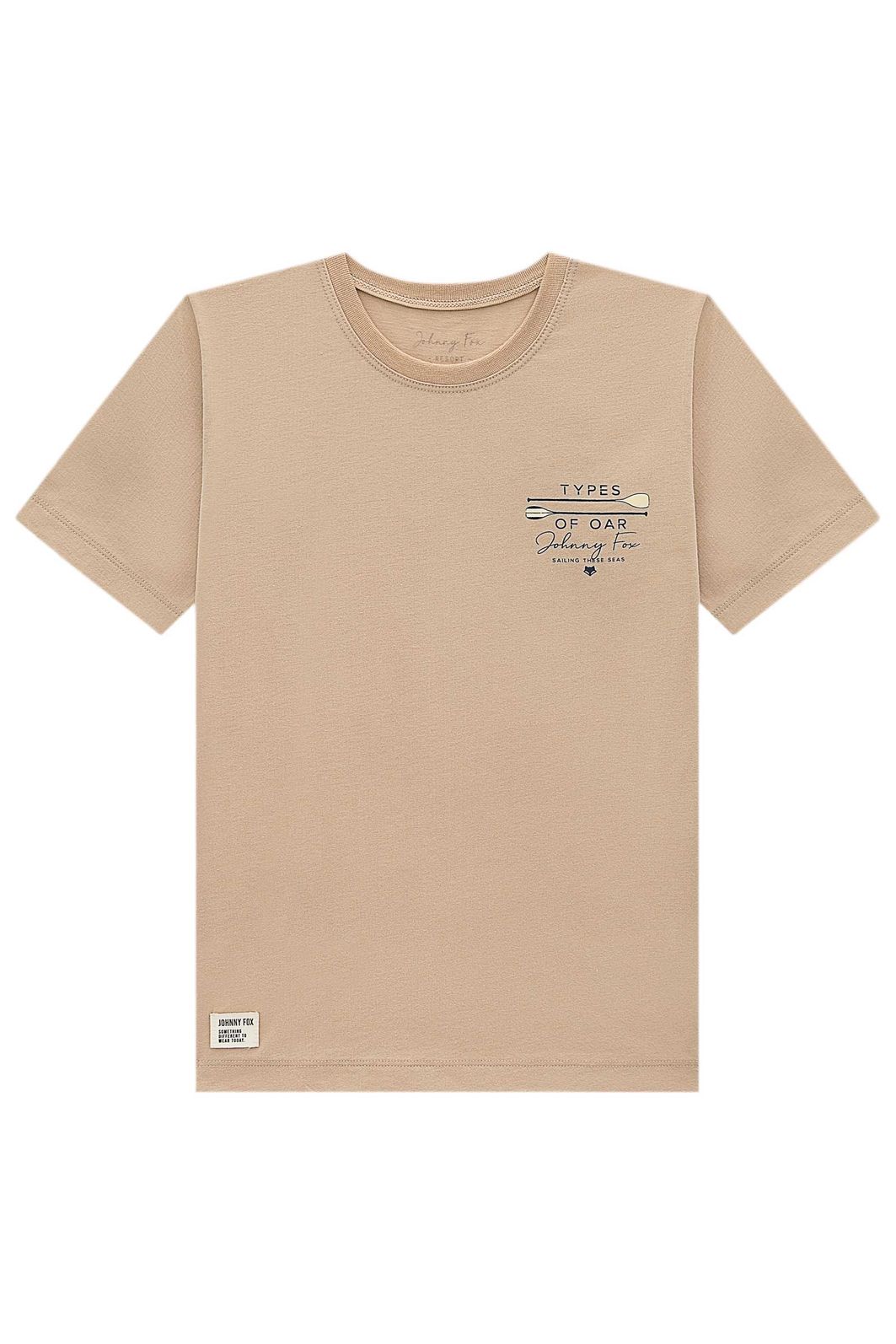 Camiseta em meia malha 98642 Johnny Fox Teen Menino Camiseta em meia malha 98642 Johnny Fox Teen Menino
