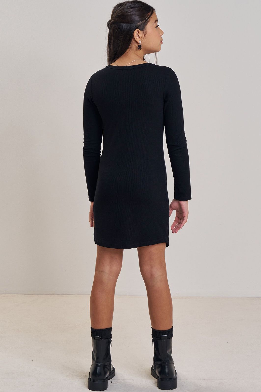 Vestido em canelado liz 89193 Vic Teen Menina Vestido em canelado liz 89193 Vic Teen Menina