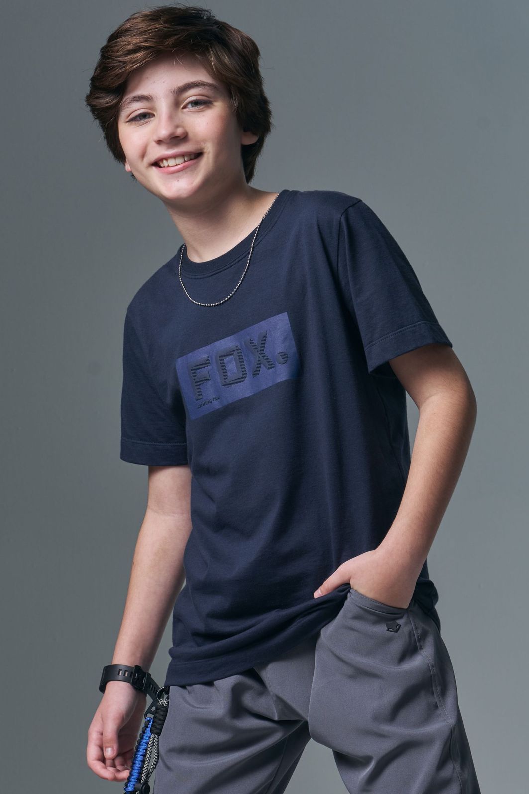 Camiseta em meia malha 96660 Johnny Fox Teen Menino Camiseta em meia malha 96660 Johnny Fox Teen Menino
