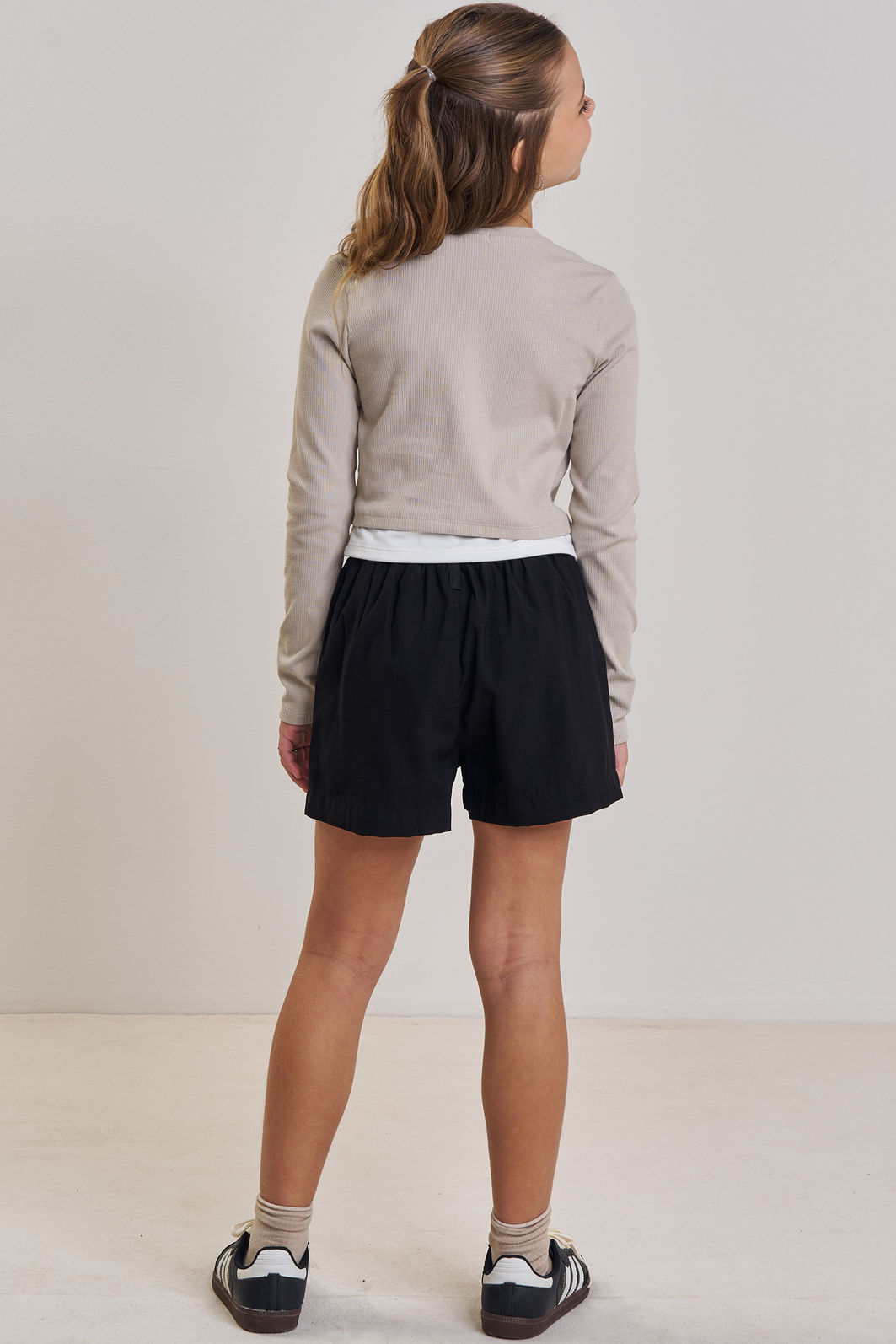Blusa boxy em canelado liz 89182 Vic Teen Menina Blusa boxy em canelado liz 89182 Vic Teen Menina