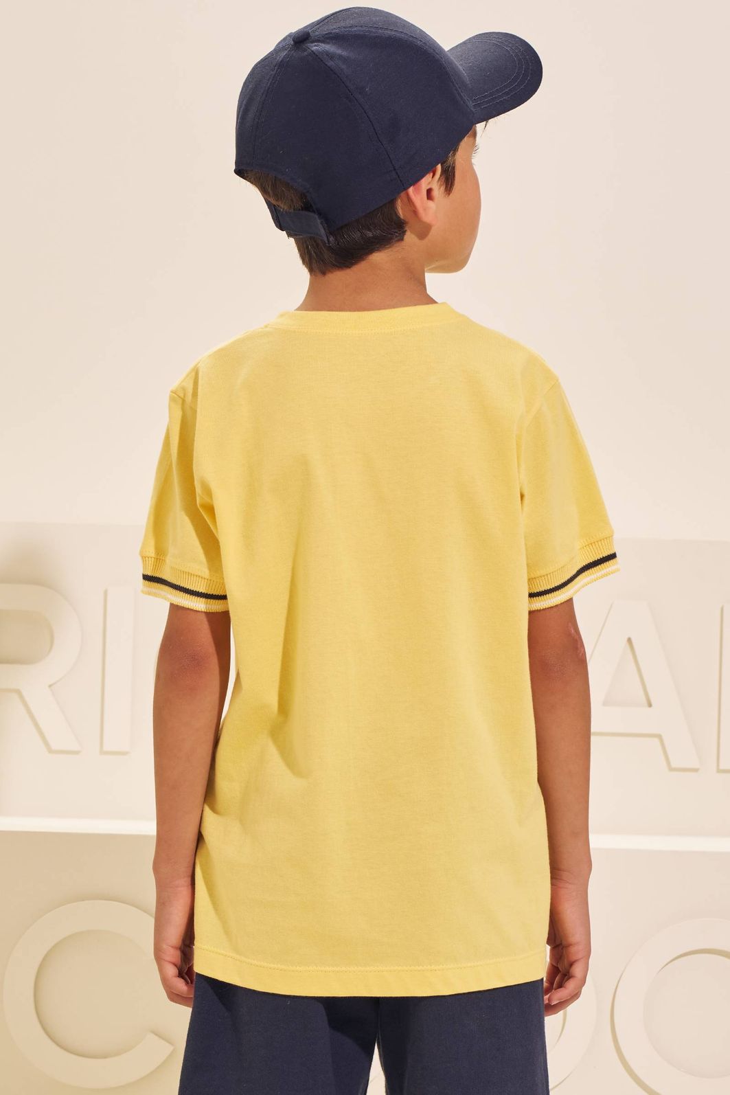Camiseta em meia malha 96292 LucBoo Infantil Menino Camiseta em meia malha 96292 LucBoo Infantil Menino