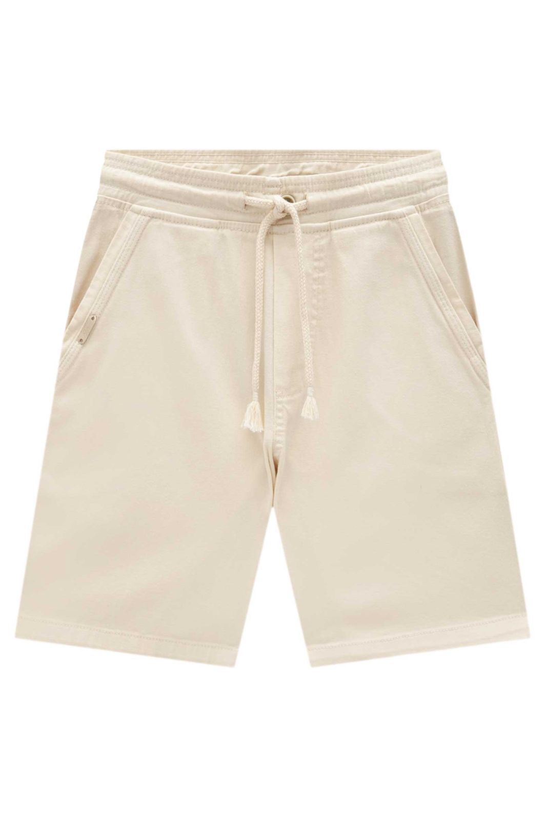 Bermuda em sarja stretch com elastano 96375 Johnny Fox Teen Menino Bermuda em sarja stretch com elastano 96375 Johnny Fox Teen Menino