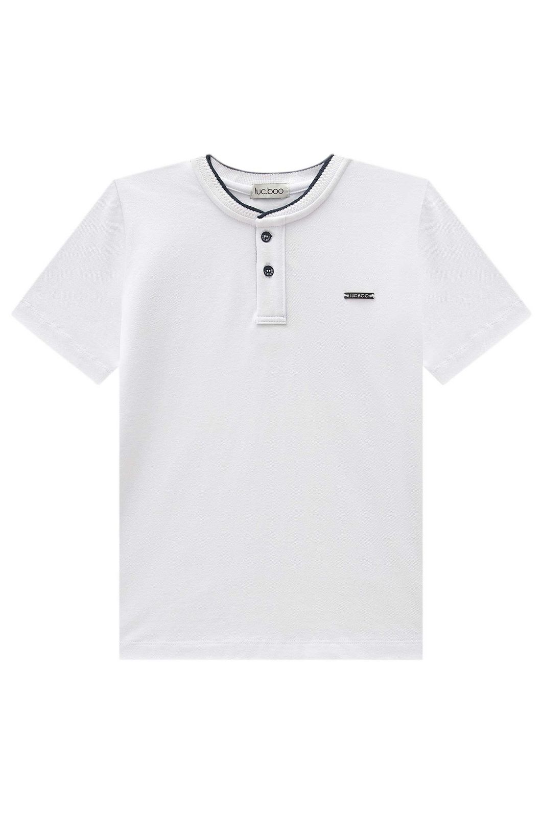 Camiseta em piquet com elastano 99009 LucBoo Infantil Menino Camiseta em piquet com elastano 99009 LucBoo Infantil Menino