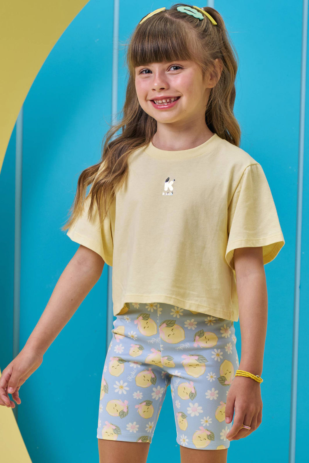 Blusa em meia malha 94349 Kukiê Infantil Menina Blusa em meia malha 94349 Kukiê Infantil Menina