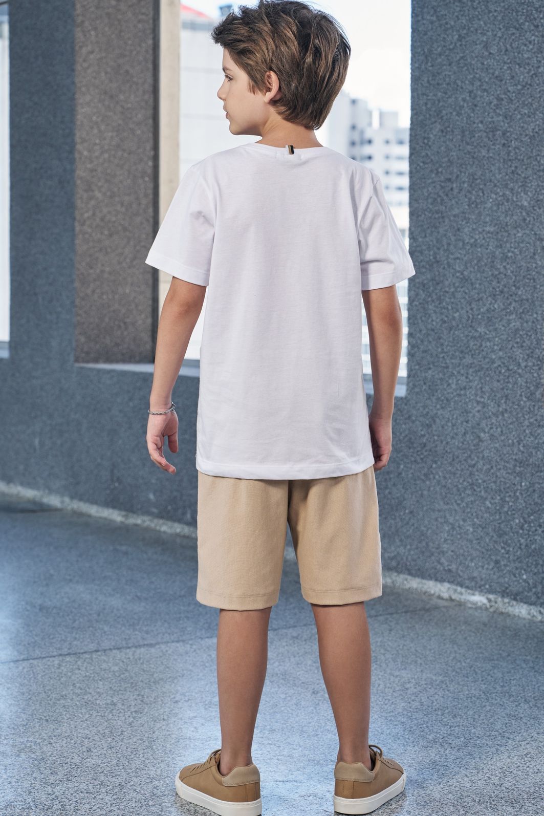 Camiseta em meia malha 97855 Johnny Fox Teen Menino Camiseta em meia malha 97855 Johnny Fox Teen Menino