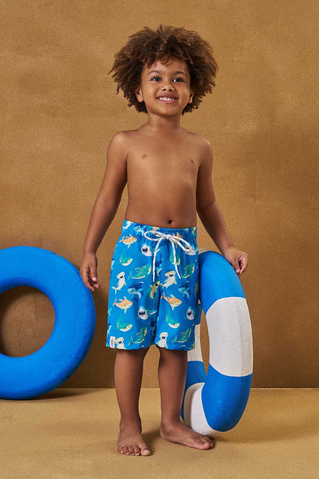 Bermuda em nylon ergonomic com elastano 95471 LucBoo Infantil Menino Bermuda em nylon ergonomic com elastano 95471 LucBoo Infantil Menino