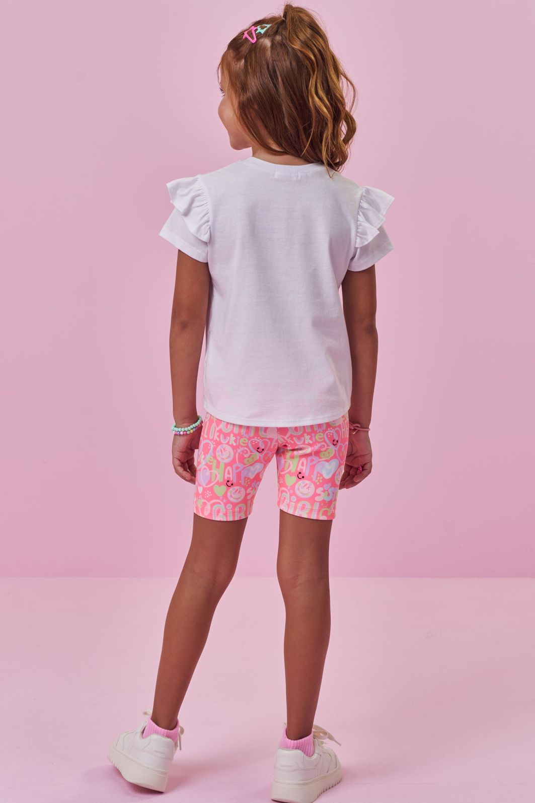 Blusa em meia malha 98038 Kukiê Infantil Menina Blusa em meia malha 98038 Kukiê Infantil Menina