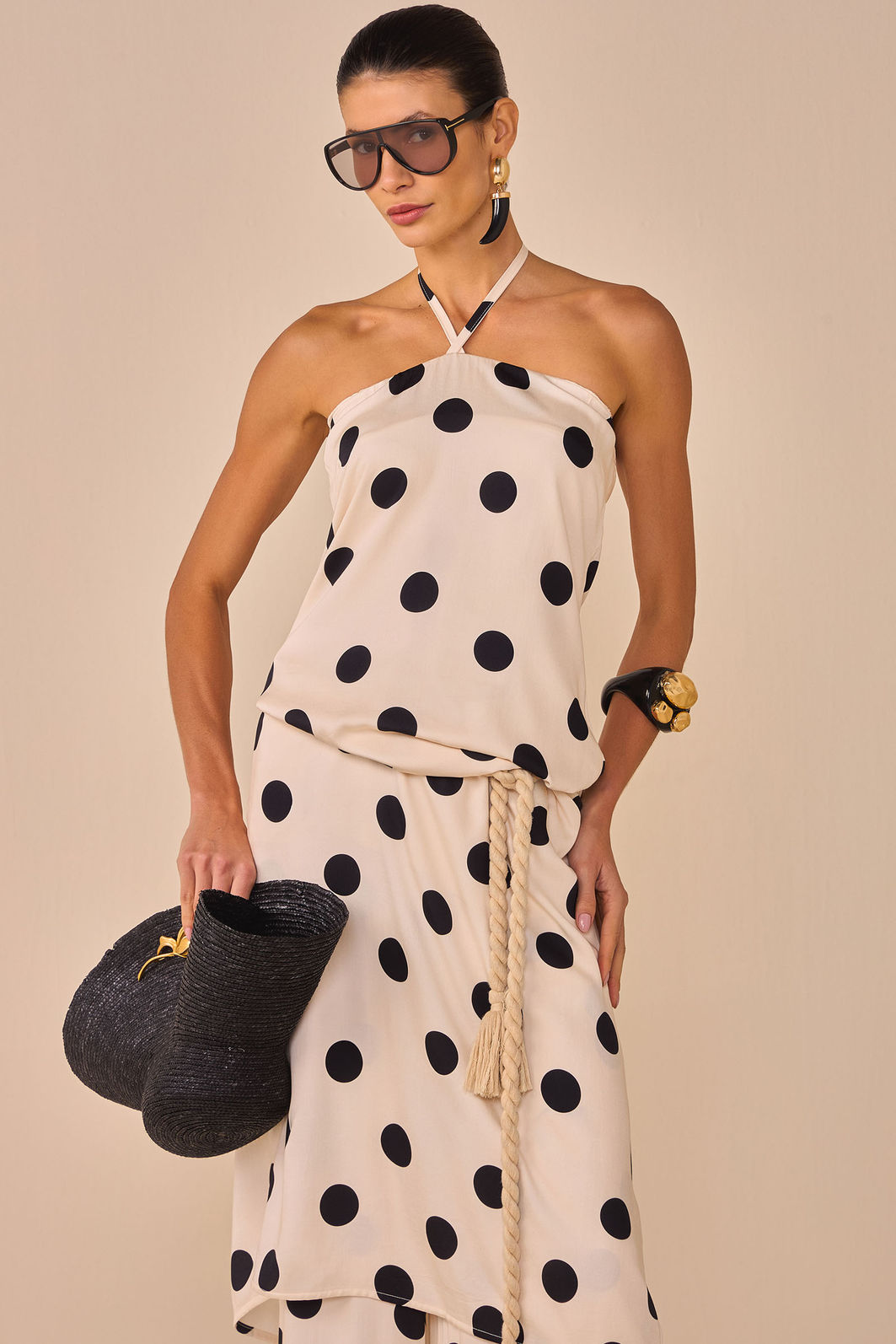 Vestido maxi midi em crepe acetinado com estampa digital 96195 Linzzi Vestido maxi midi em crepe acetinado com estampa digital 96195 Linzzi