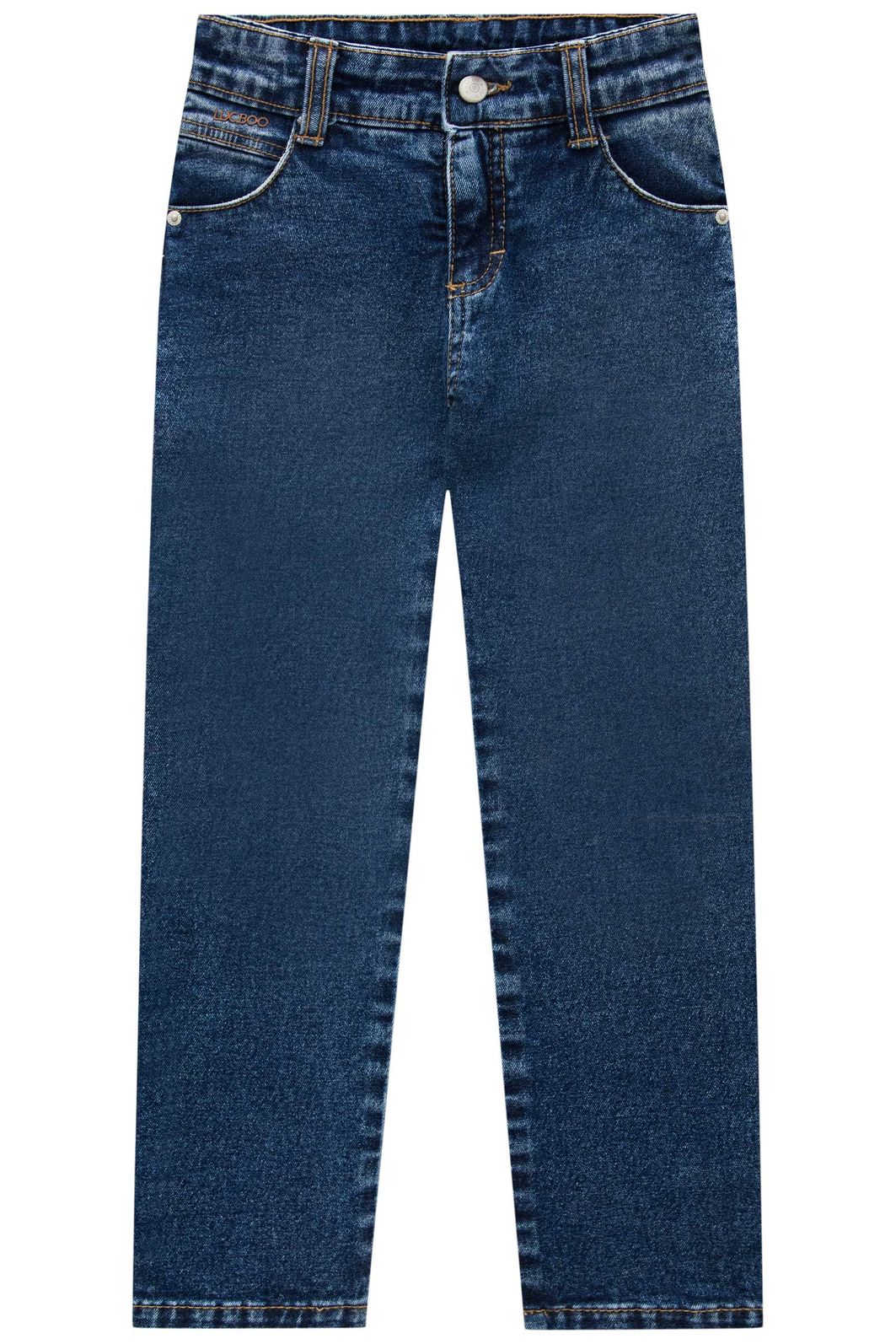 Calça skinny em jeans guga com elastano 89972 LucBoo Infantil Menino Calça skinny em jeans guga com elastano 89972 LucBoo Infantil Menino