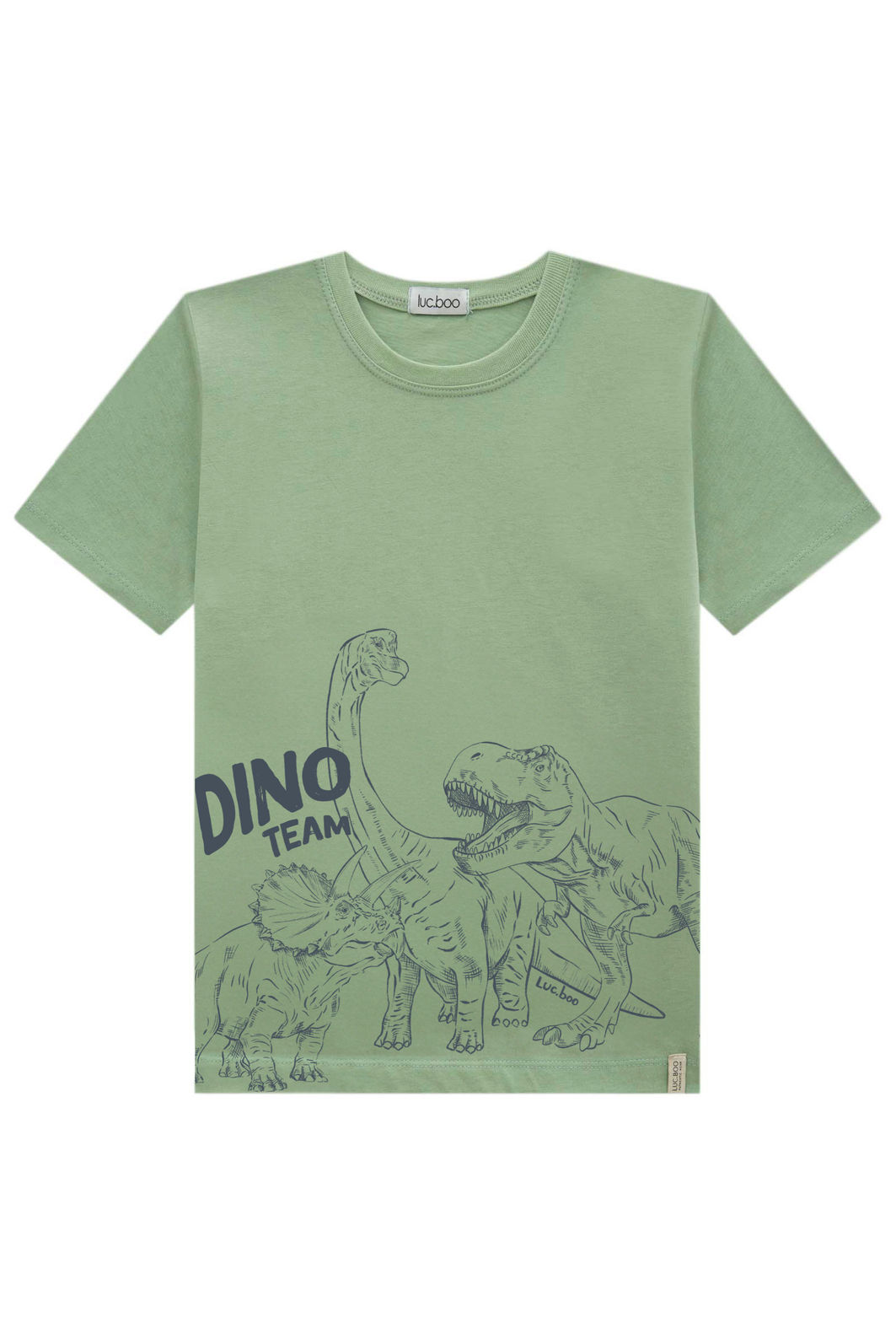 Camiseta em meia malha 94780 LucBoo Infantil Menino Camiseta em meia malha 94780 LucBoo Infantil Menino
