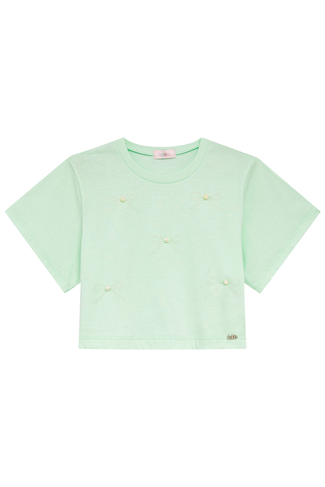 Blusa em meia malha 95076 Kukiê Infantil Menina Blusa em meia malha 95076 Kukiê Infantil Menina