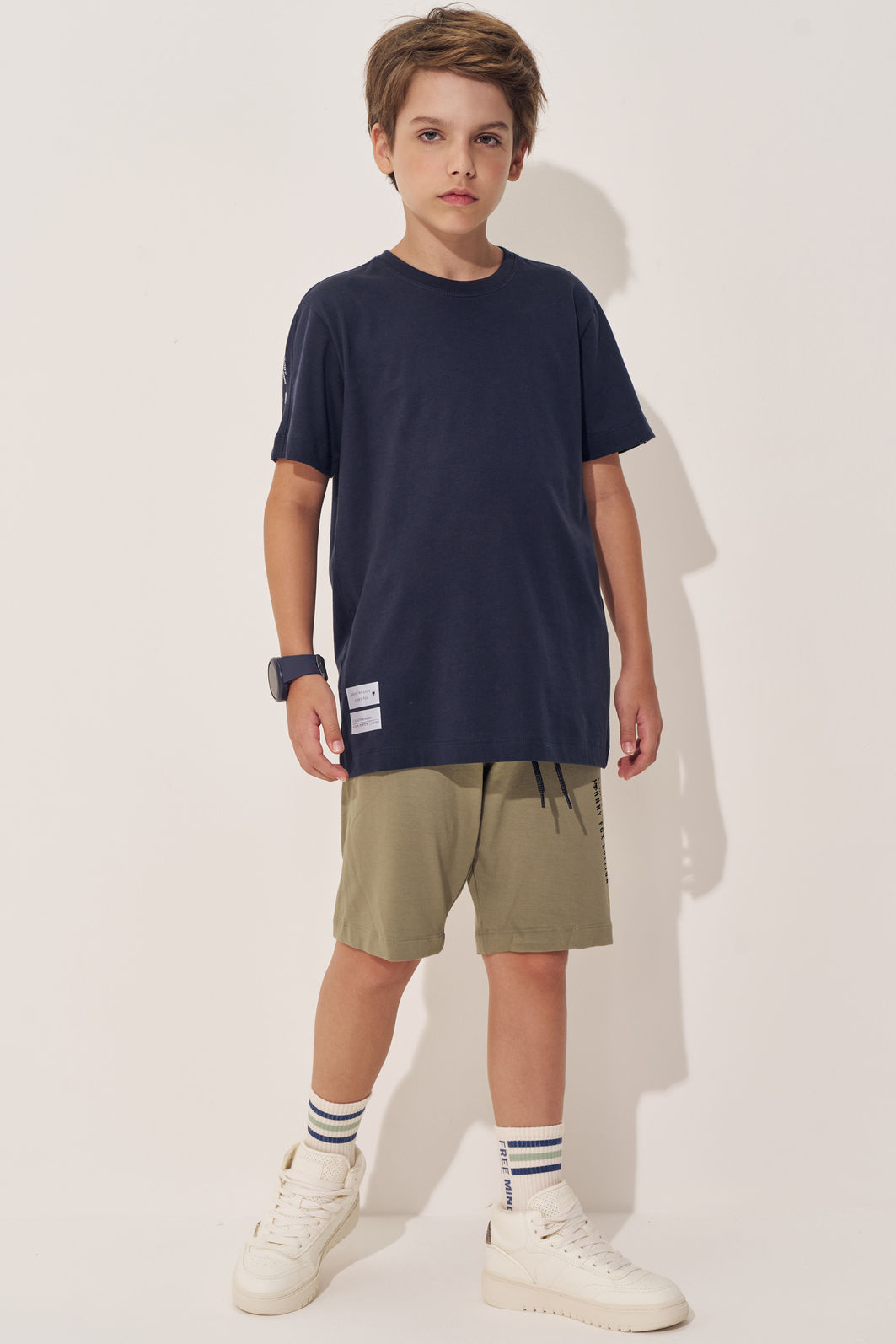 Camiseta em meia malha 97810 Johnny Fox Teen Menino Camiseta em meia malha 97810 Johnny Fox Teen Menino