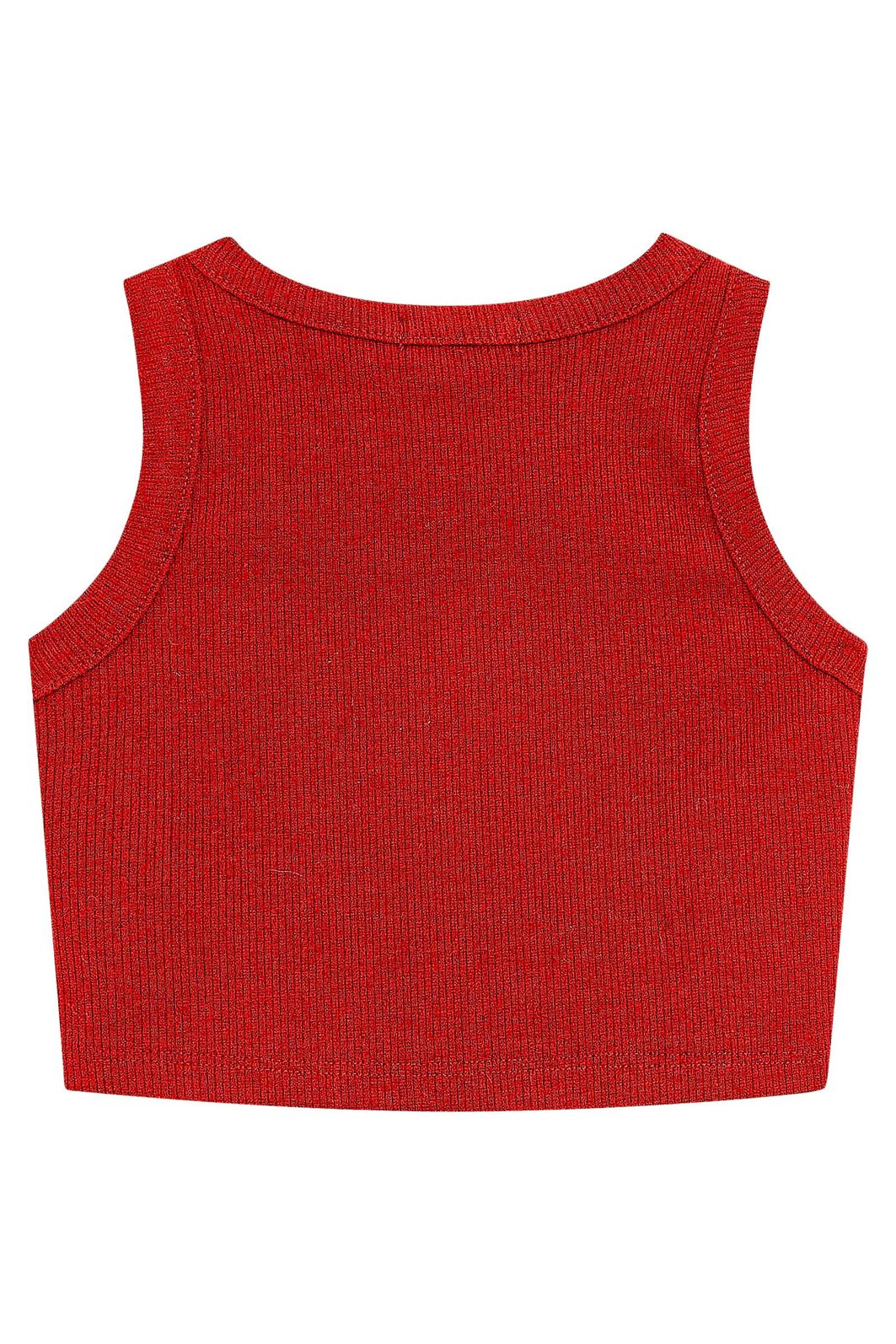 Blusa regata em canelado Liz 94342 Kukiê Infantil Menina Blusa regata em canelado Liz 94342 Kukiê Infantil Menina