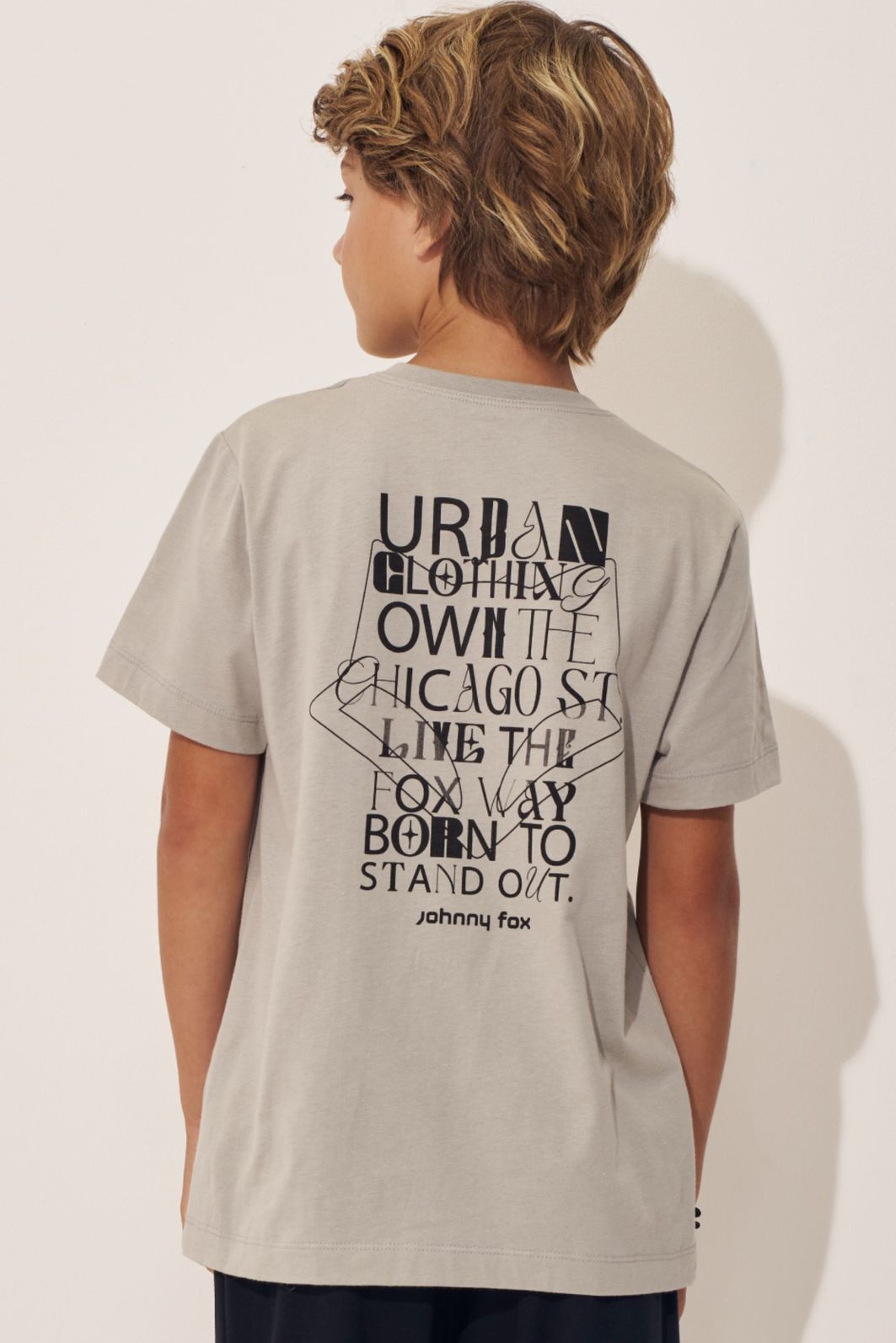Camiseta em meia malha 97805 Johnny Fox Teen Menino Camiseta em meia malha 97805 Johnny Fox Teen Menino