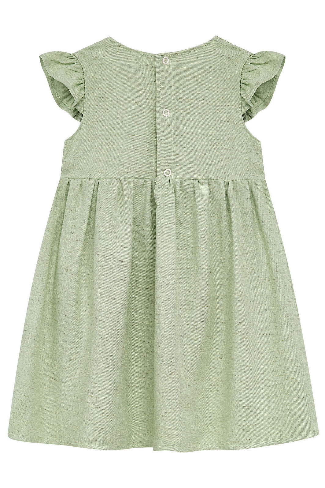 Vestido em blend de viscose 95540 Kukiê Infantil Menina Vestido em blend de viscose 95540 Kukiê Infantil Menina