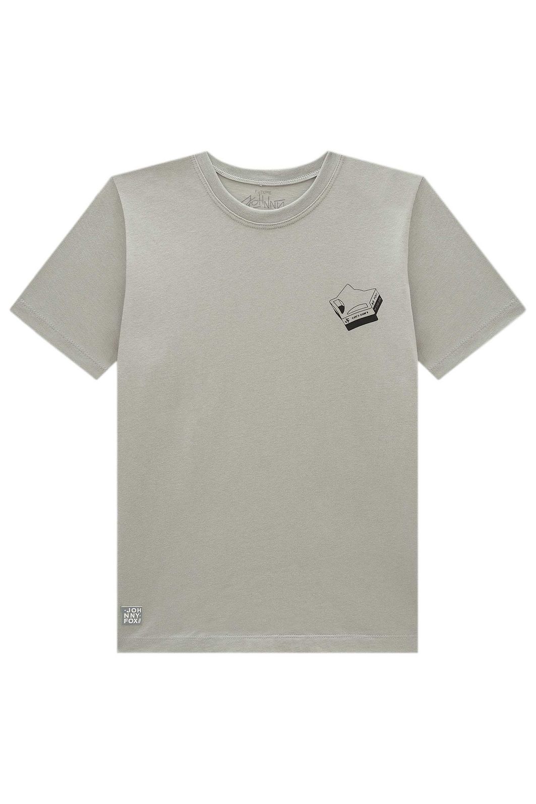 Camiseta em meia malha 97805 Johnny Fox Teen Menino Camiseta em meia malha 97805 Johnny Fox Teen Menino