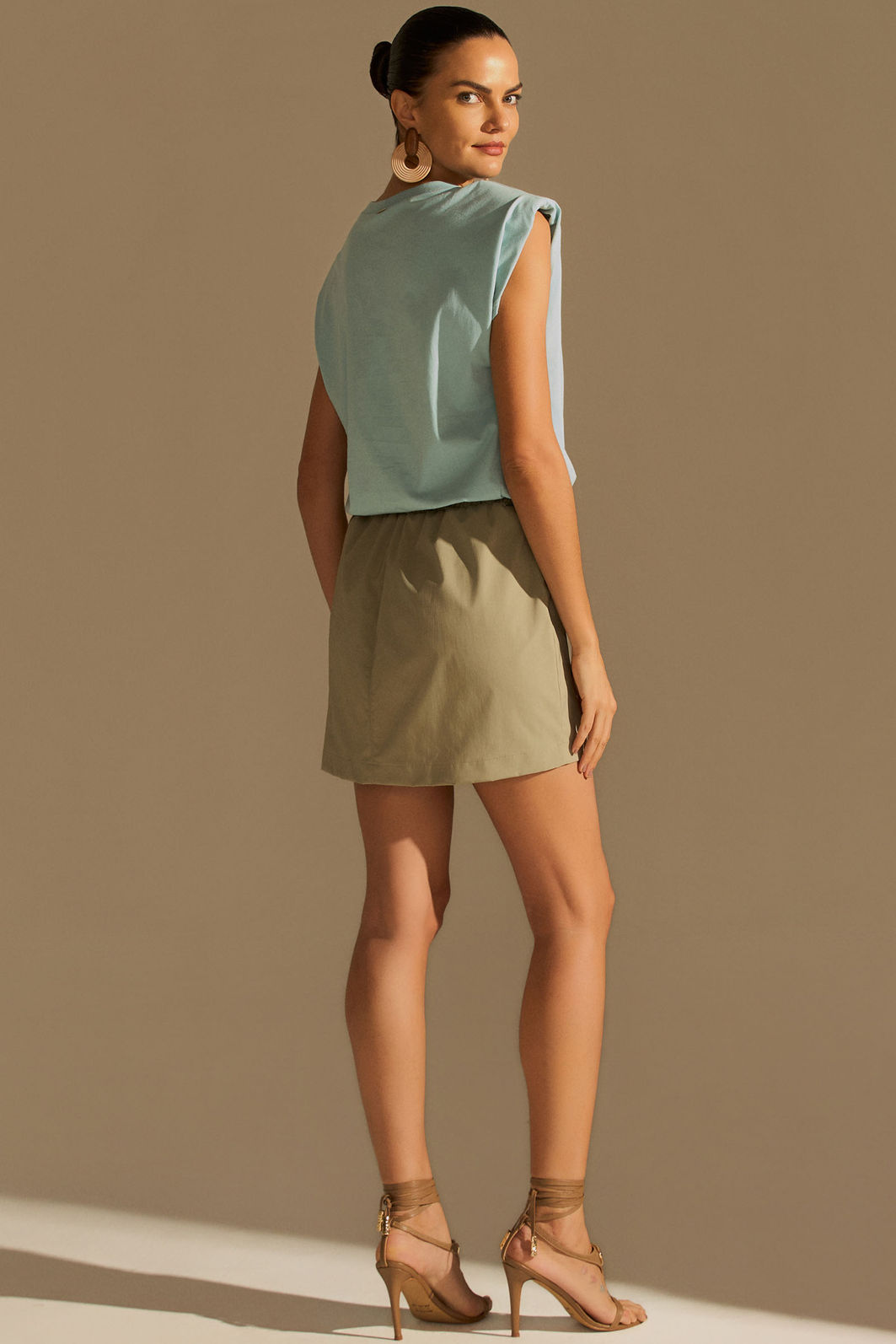 Blusa em malha de algodão premium 95834 Linzzi Blusa em malha de algodão premium 95834 Linzzi