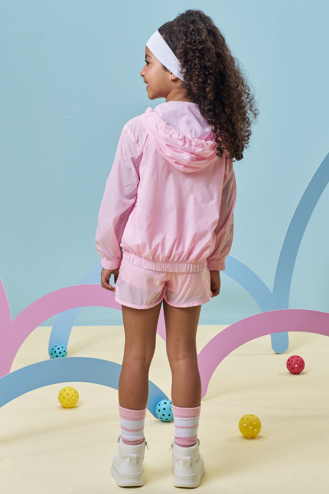 Jaqueta corta vento em air tech 96981 Kukiê Infantil Menina Jaqueta corta vento em air tech 96981 Kukiê Infantil Menina