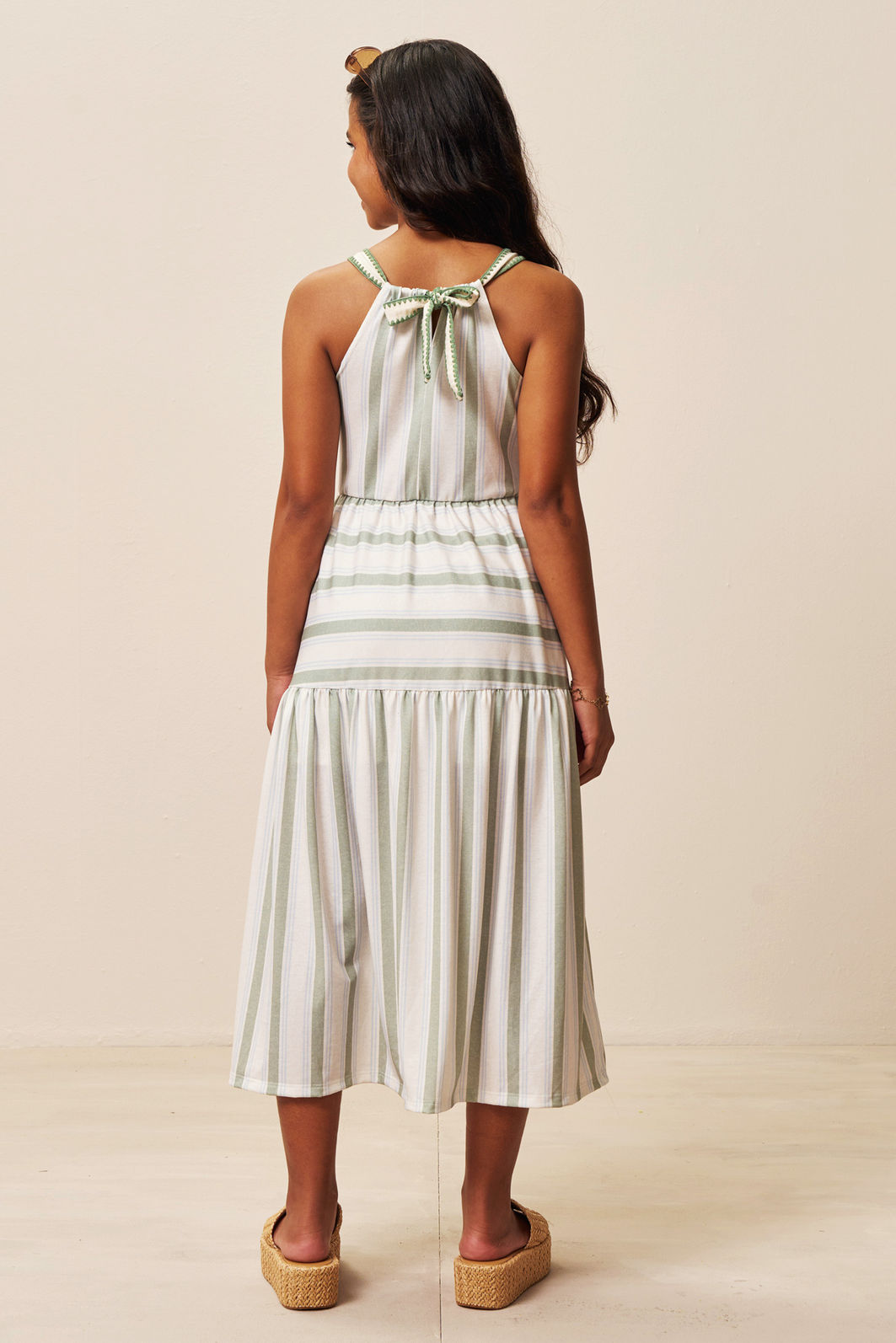 Vestido midi em malha fresh 94428 Vic Teen Menina Vestido midi em malha fresh 94428 Vic Teen Menina