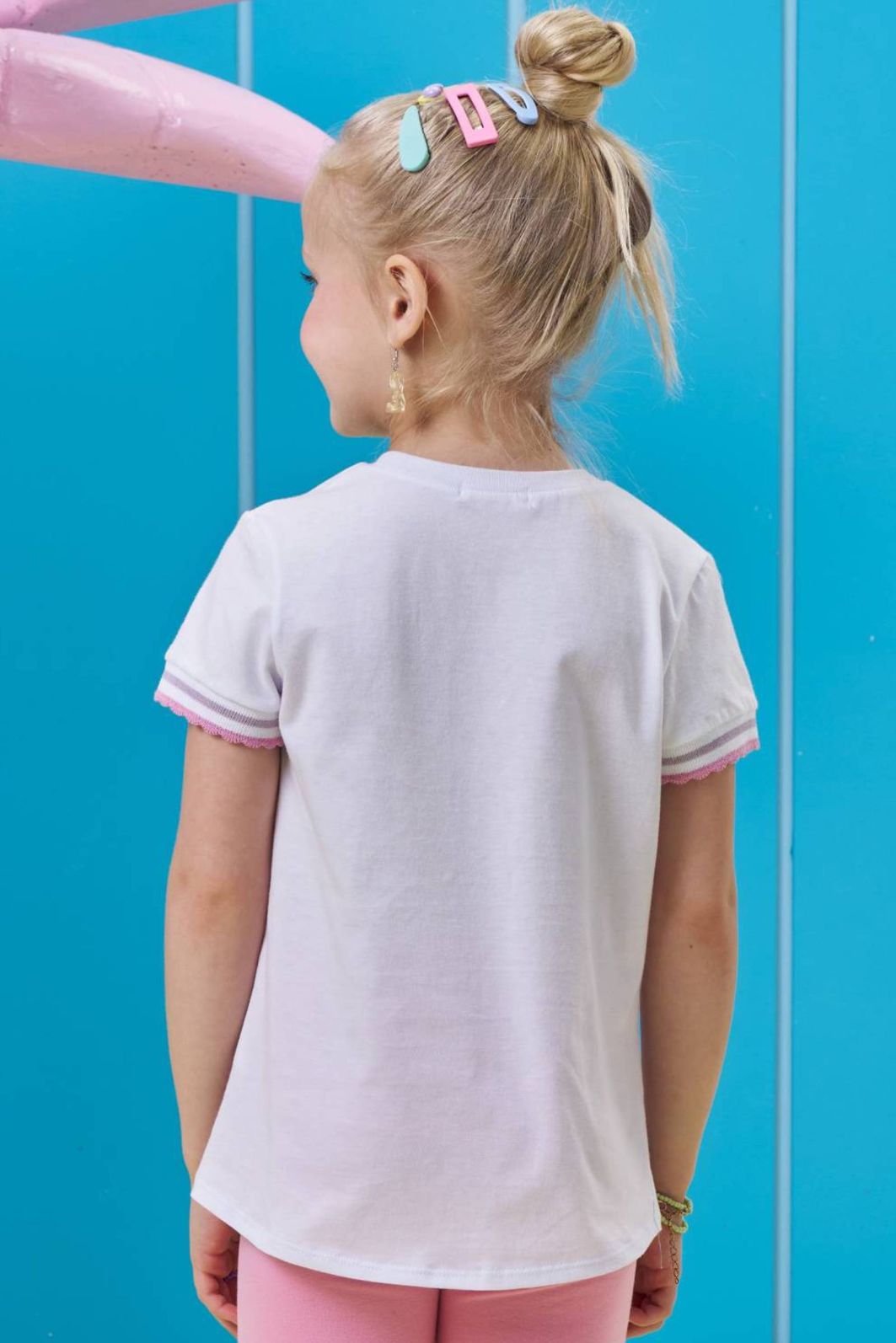 Blusa em meia malha 97029 Kukiê Infantil Menina Blusa em meia malha 97029 Kukiê Infantil Menina