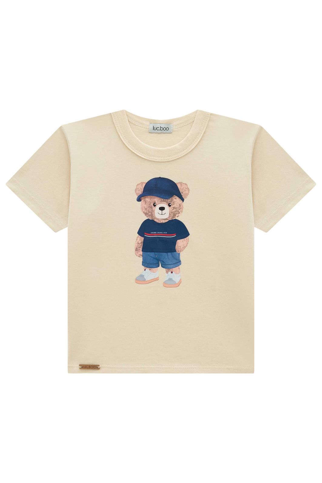 Camiseta em meia malha 95354 LucBoo Infantil Menino Camiseta em meia malha 95354 LucBoo Infantil Menino