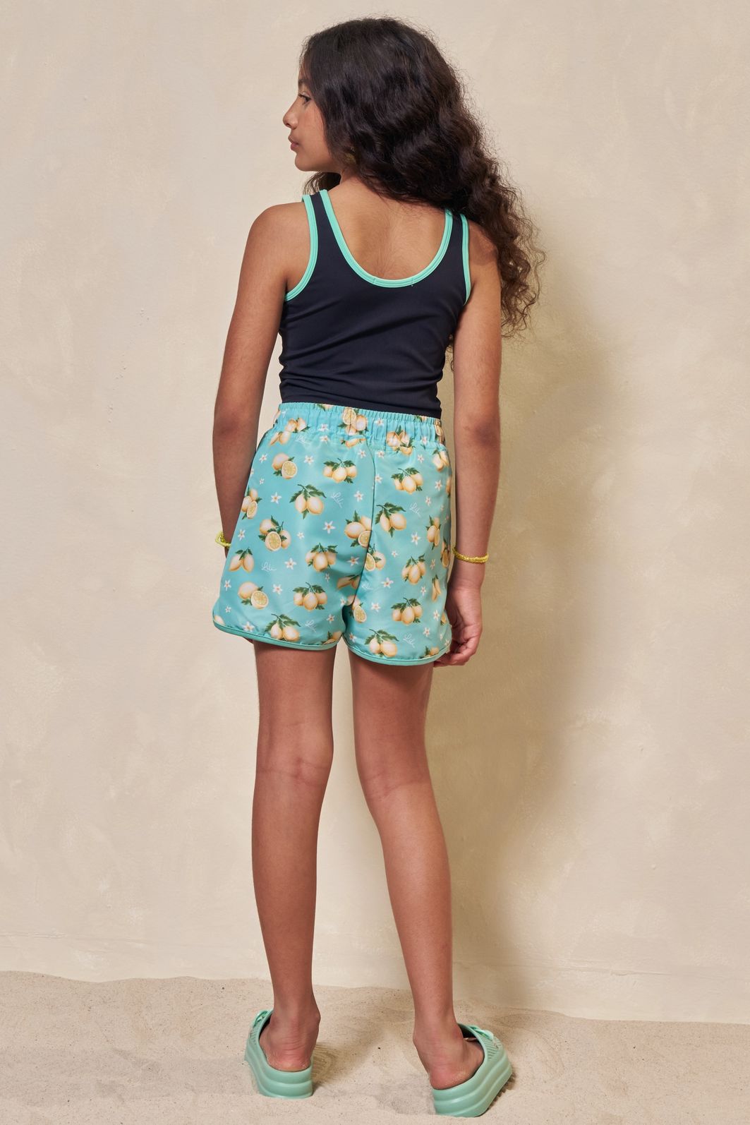 Shorts em nylon ergonomic 96463 Lilimoon Teen Menina