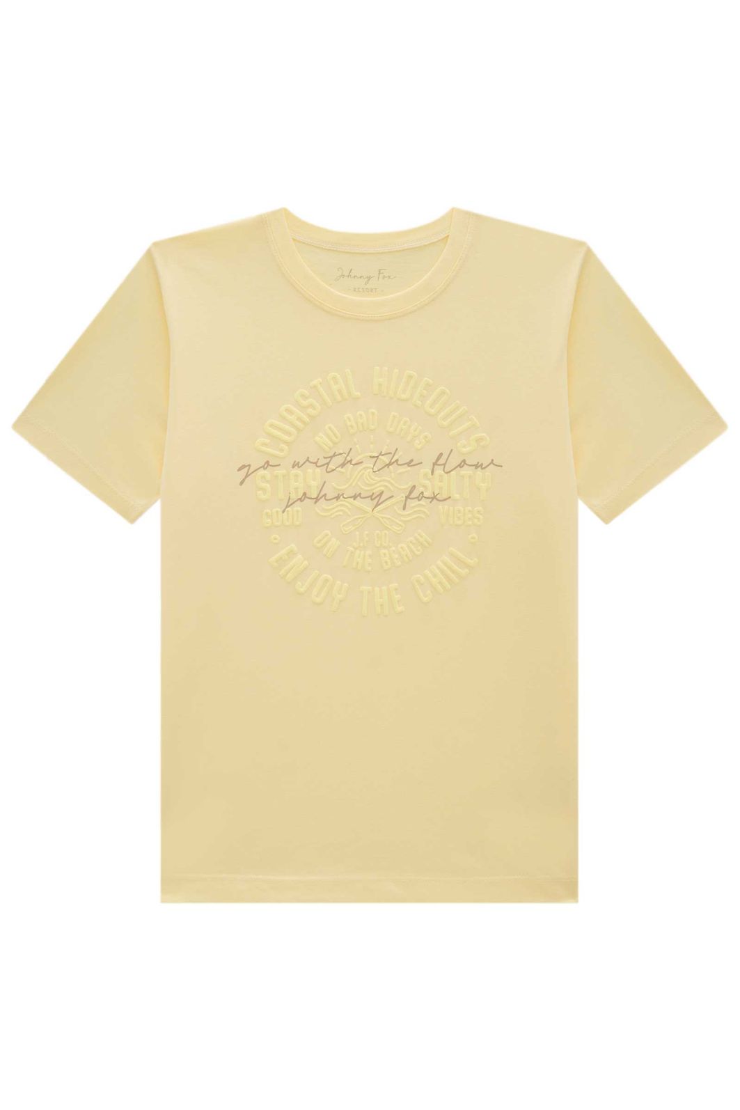 Camiseta em meia malha 96378 Johnny Fox Teen Menino Camiseta em meia malha 96378 Johnny Fox Teen Menino