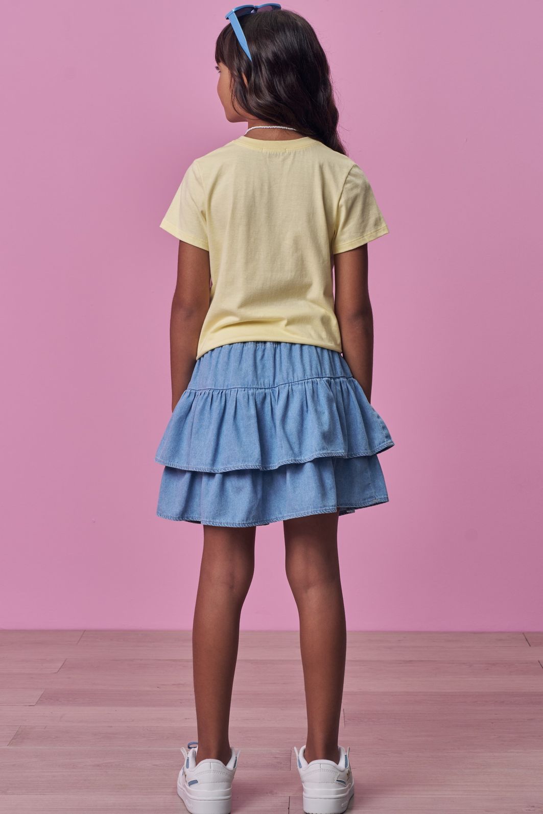 Blusa em meia malha 97932 Vic Teen Menina Blusa em meia malha 97932 Vic Teen Menina