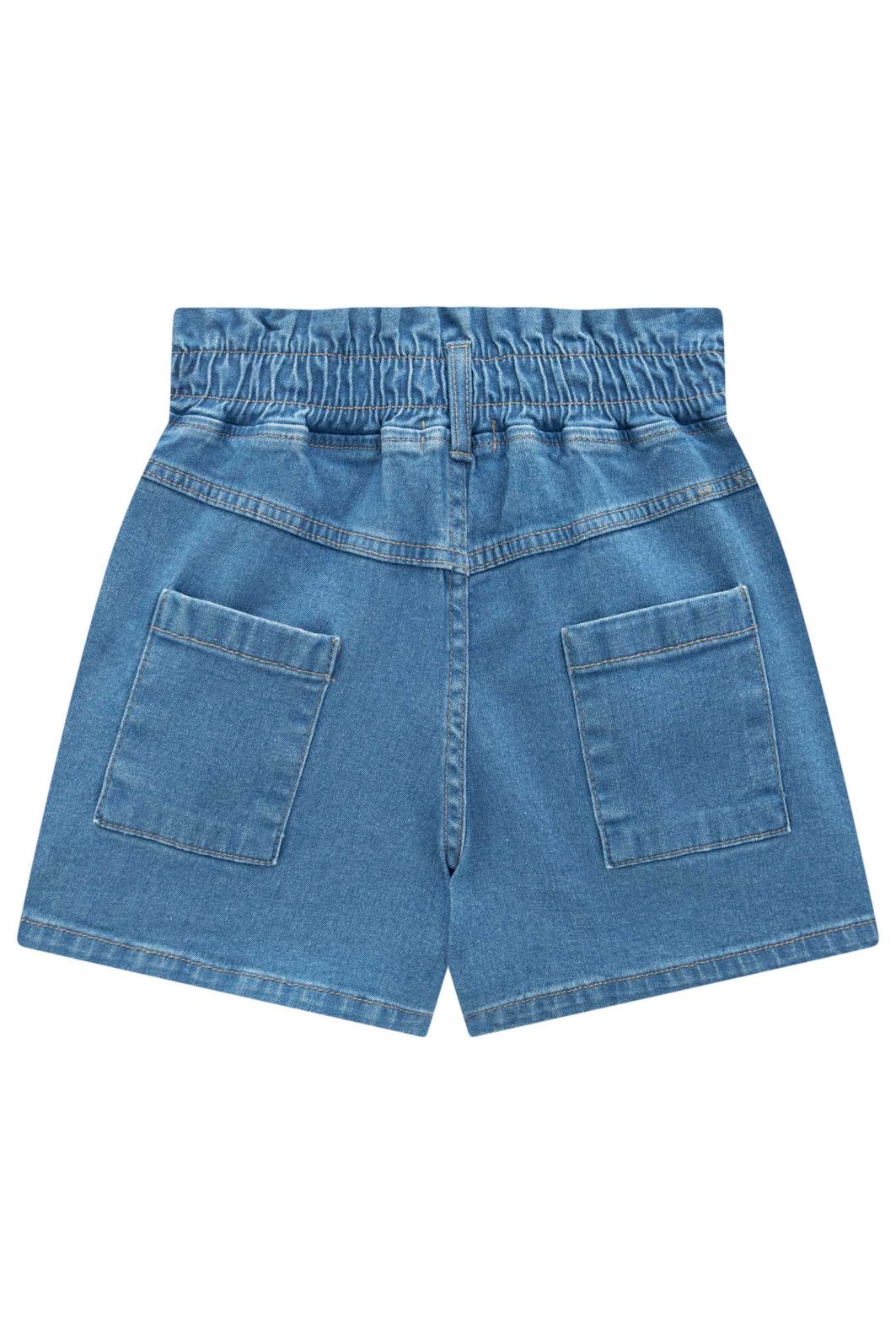 Shorts em jeans com elastano 94991 Vic Teen Menina