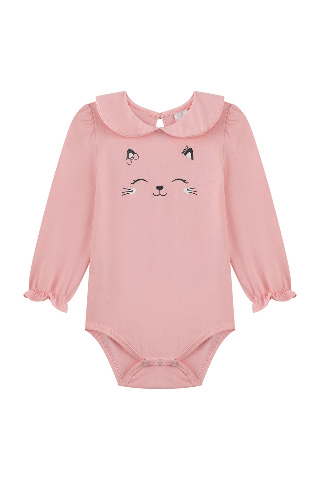 Body em cotton 90603 Kukiê Bebê Menina Body em cotton 90603 Kukiê Bebê Menina