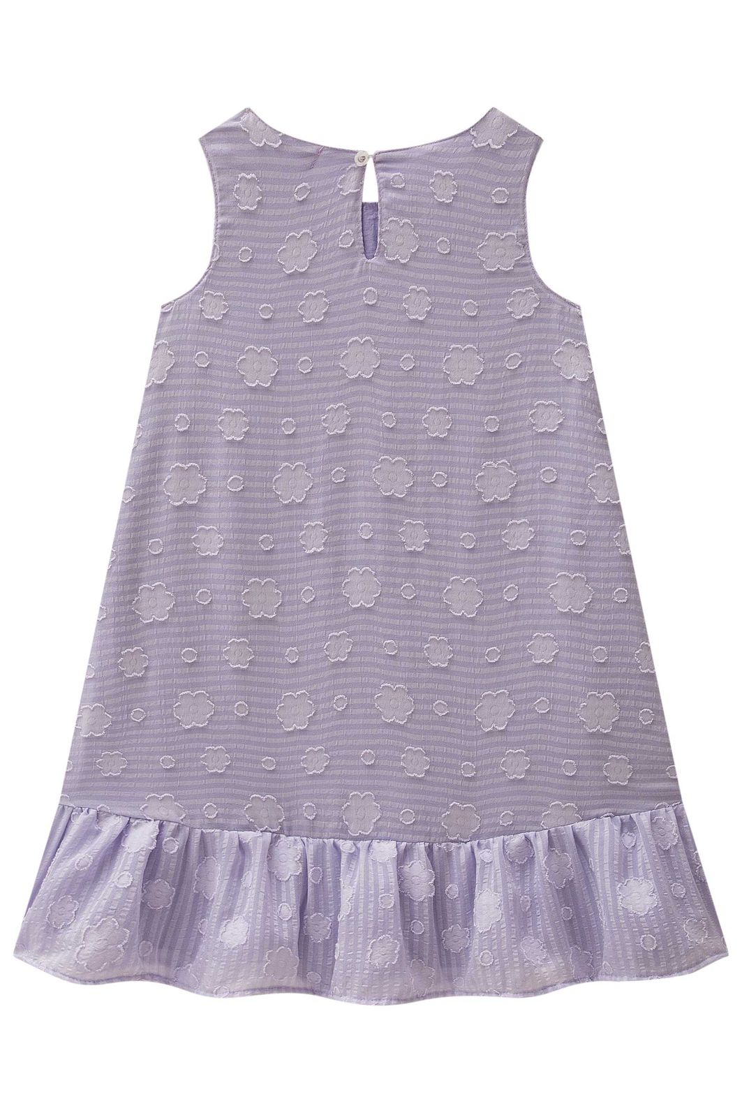 Vestido em chiffon flores 99393 Kukiê Infantil Menina