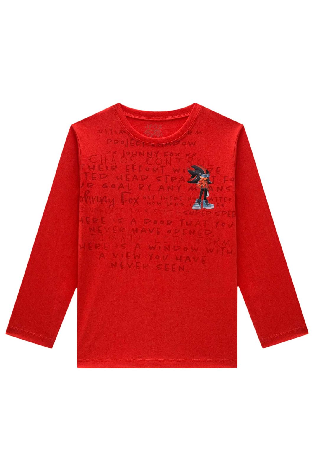 Camiseta em meia malha 89119 Johnny Fox Teen Menino Camiseta em meia malha 89119 Johnny Fox Teen Menino