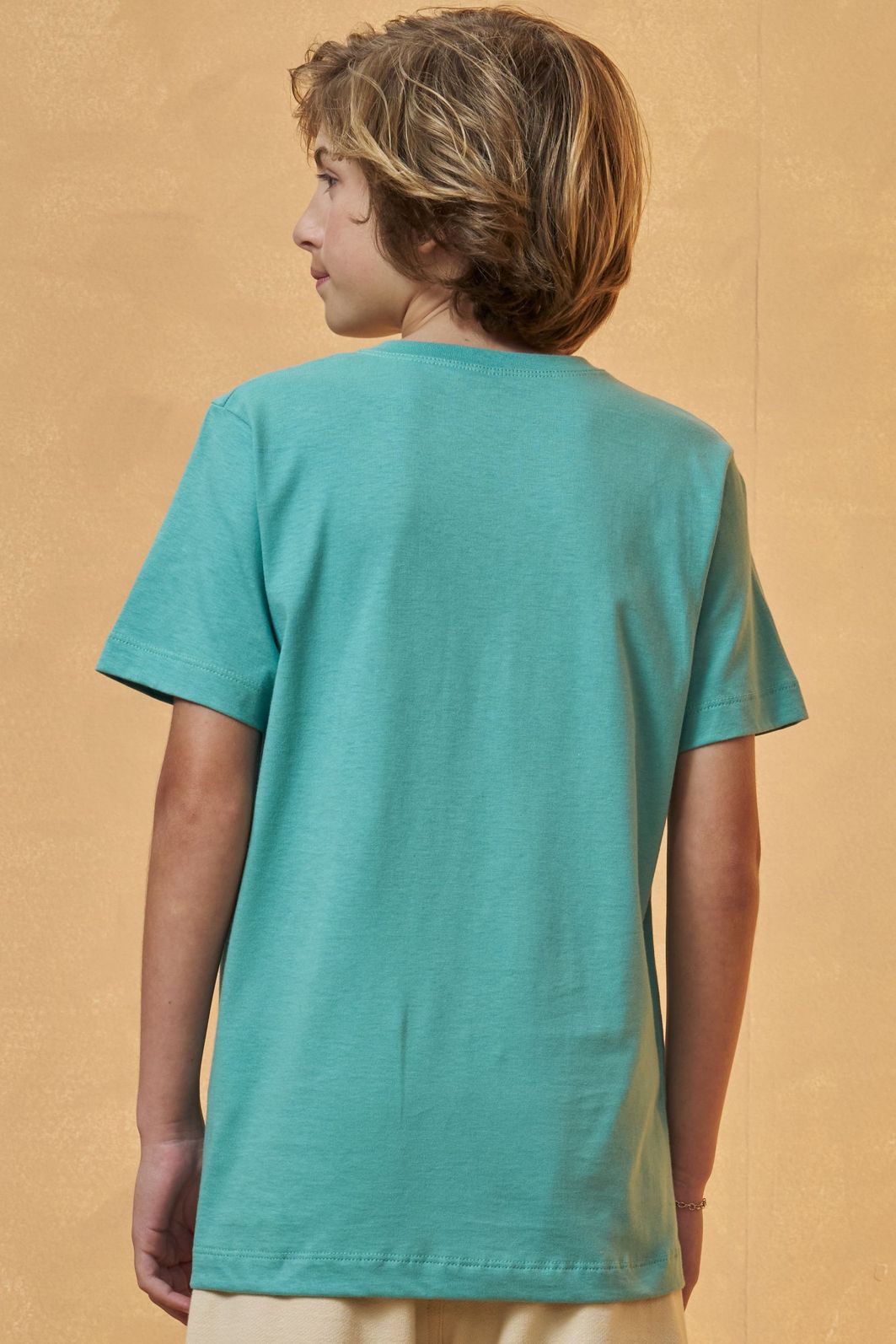 Camiseta em meia malha 96388 Johnny Fox Teen Menino Camiseta em meia malha 96388 Johnny Fox Teen Menino
