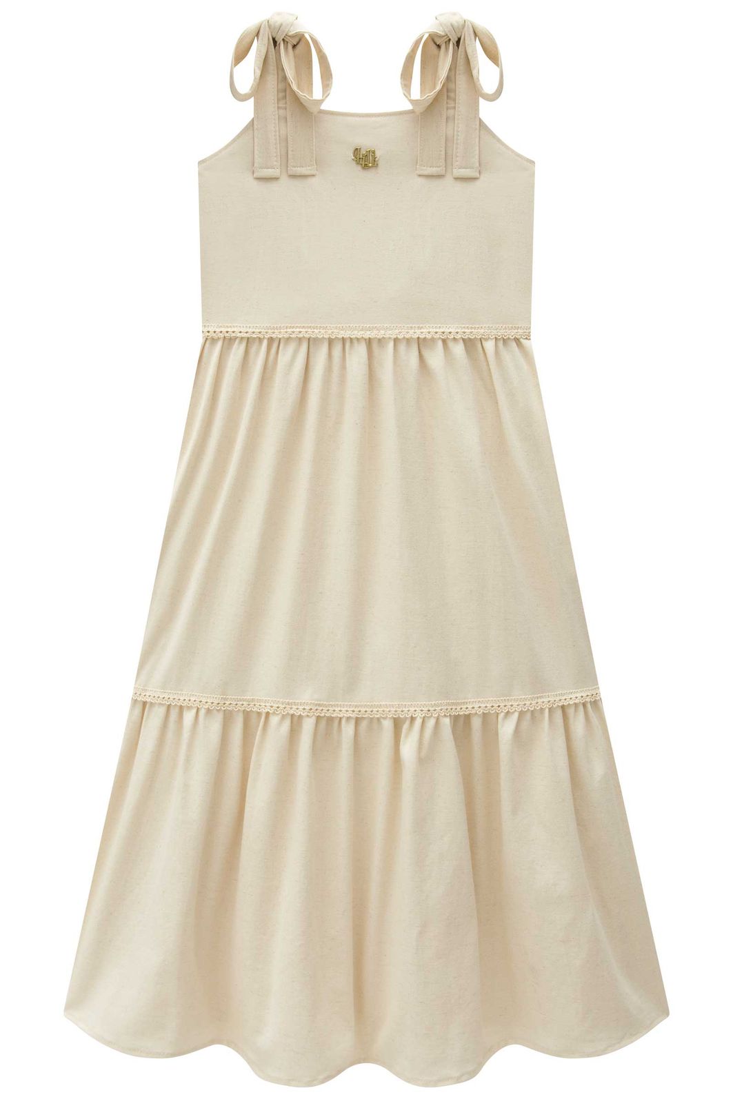 Vestido midi em linho santorini 99451 Lilimoon Teen Menina Vestido midi em linho santorini 99451 Lilimoon Teen Menina