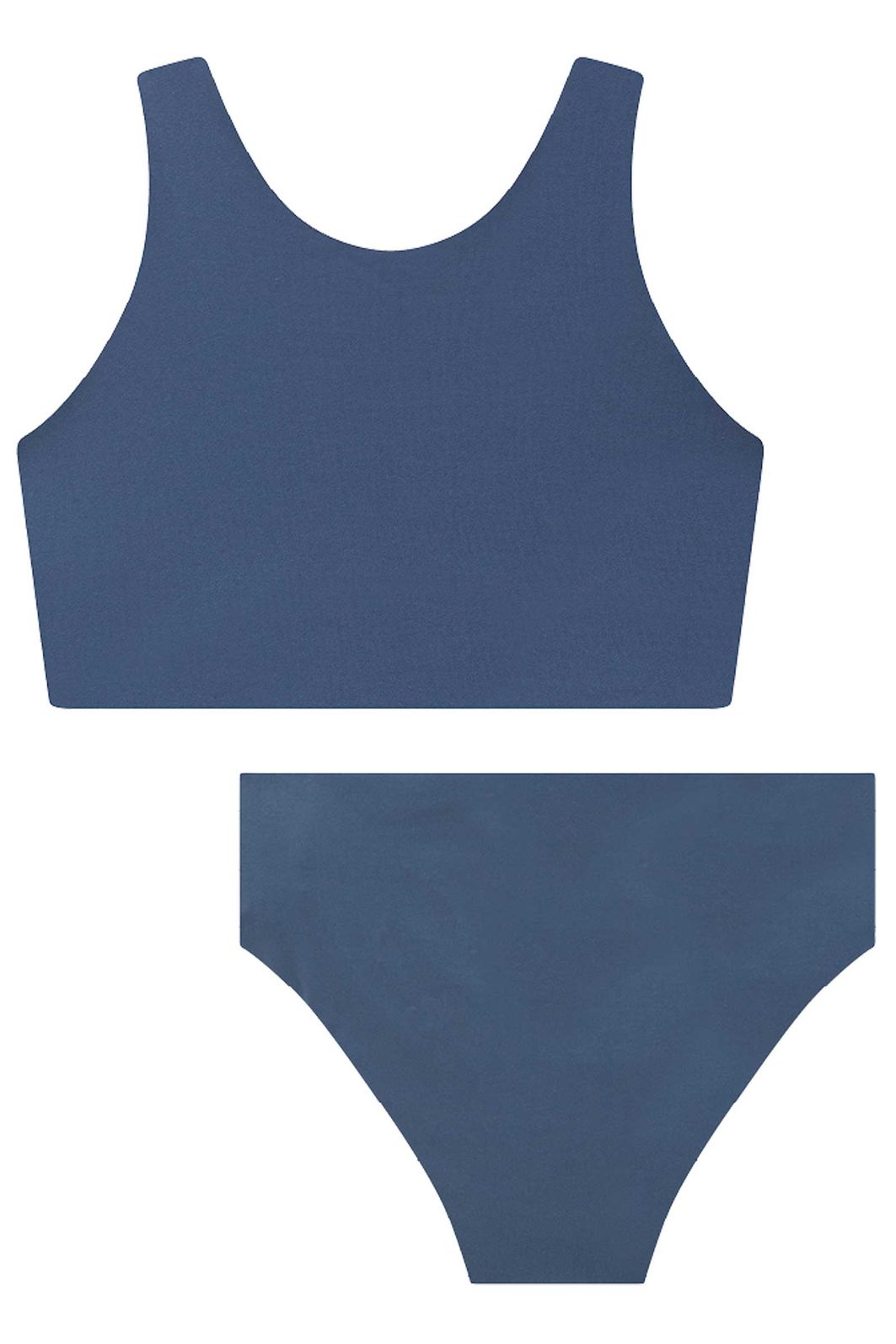Conjunto de biquíni reversível em malha UV Dry com proteção UV 50+ 92880 Lilimoon Teen Menina Conjunto de biquíni reversível em malha UV Dry com proteção UV 50+ 92880 Lilimoon Teen Menina