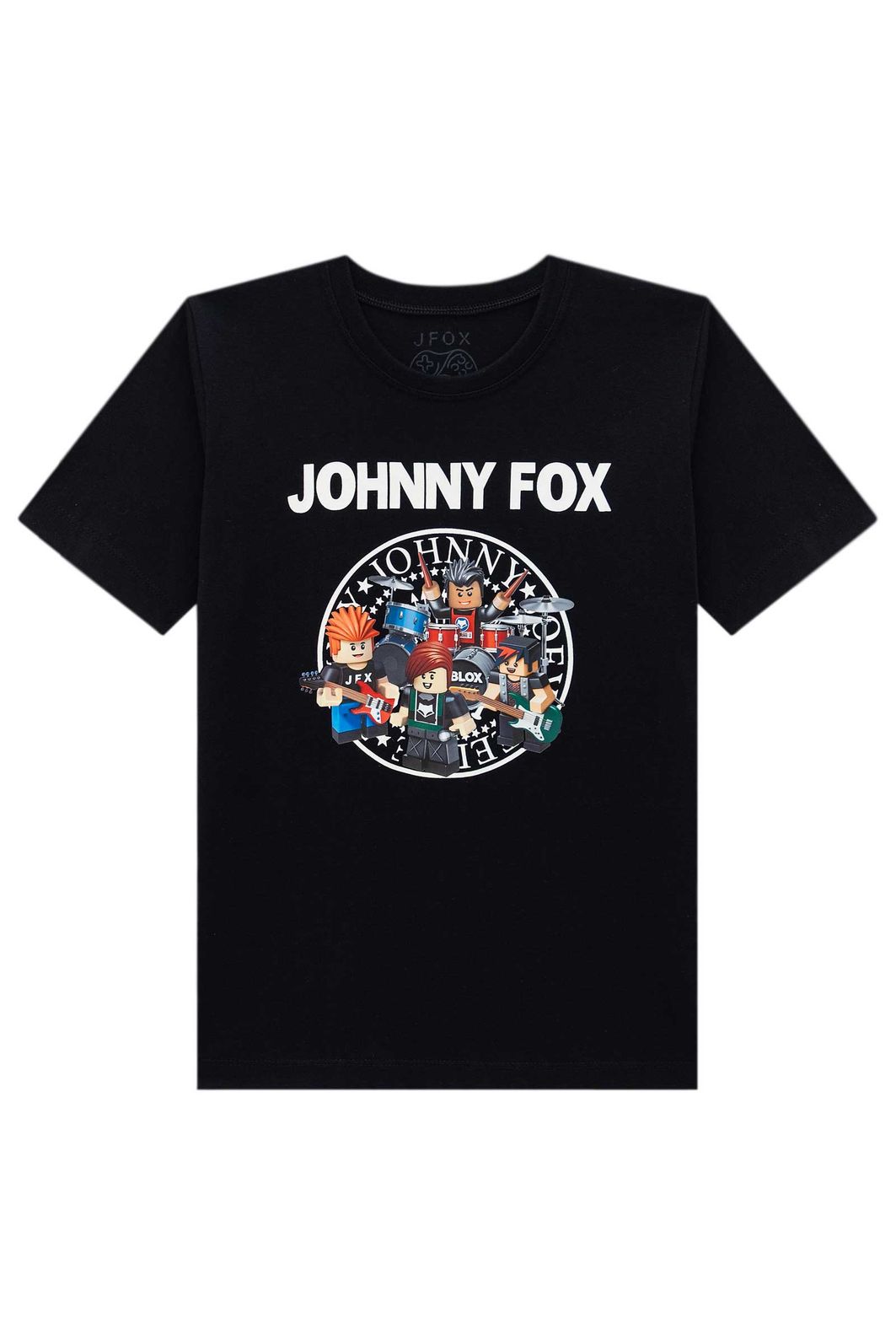 Camiseta em meia malha 94304 Johnny Fox Teen Menino Camiseta em meia malha 94304 Johnny Fox Teen Menino