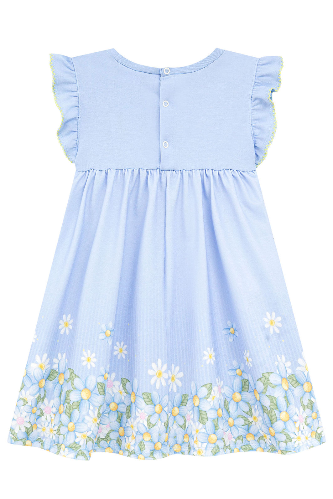 Vestido em cotton 94716 Kukiê Bebê Menina Vestido em cotton 94716 Kukiê Bebê Menina