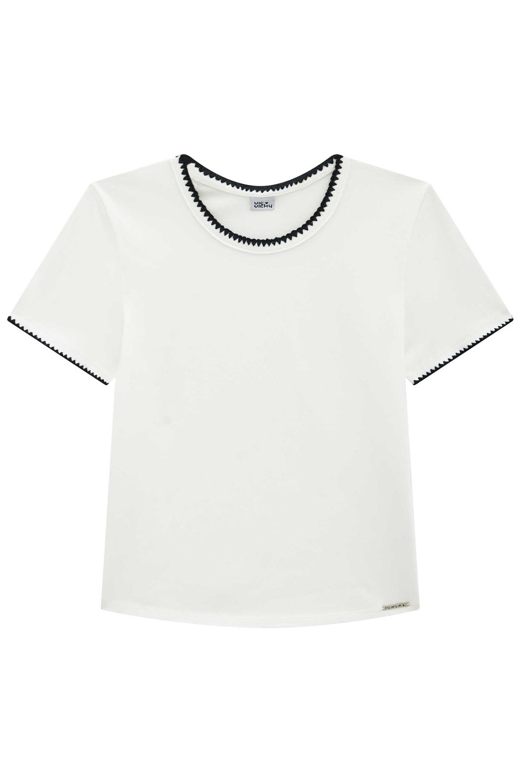 Blusa em cotton 94380 Vic Teen Menina Blusa em cotton 94380 Vic Teen Menina