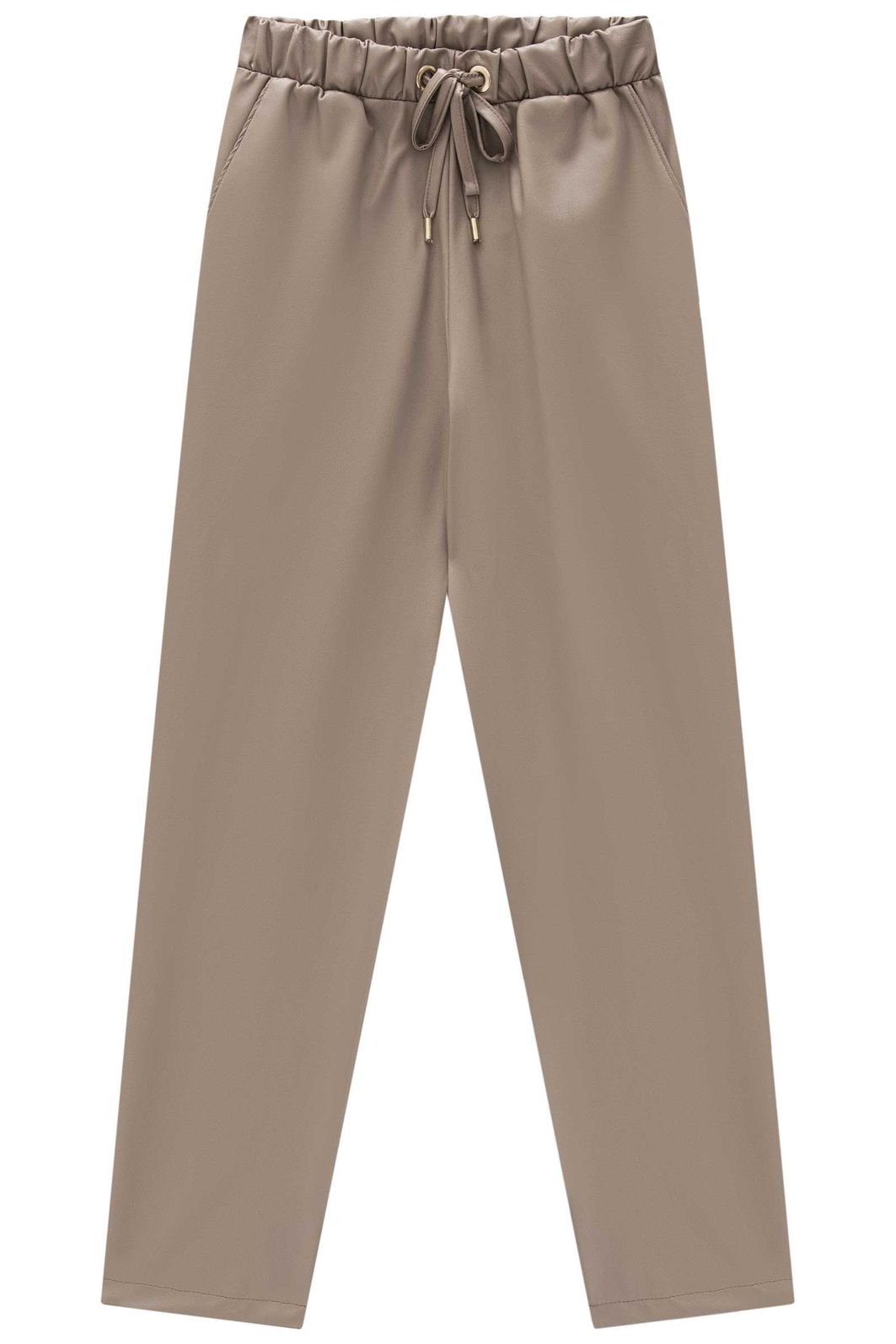 Calça mom em couro eco 89698 Vic Teen Menina Calça mom em couro eco 89698 Vic Teen Menina
