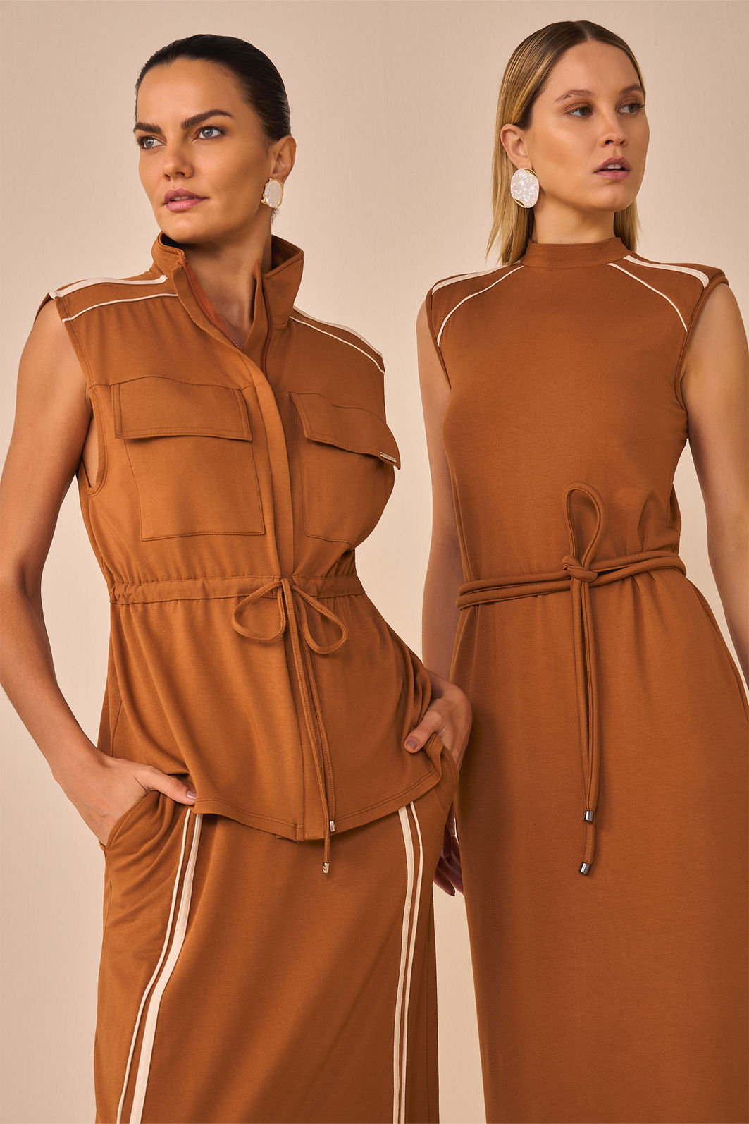 Vestido maxi midi em molevisco premium 96767 Linzzi Vestido maxi midi em molevisco premium 96767 Linzzi
