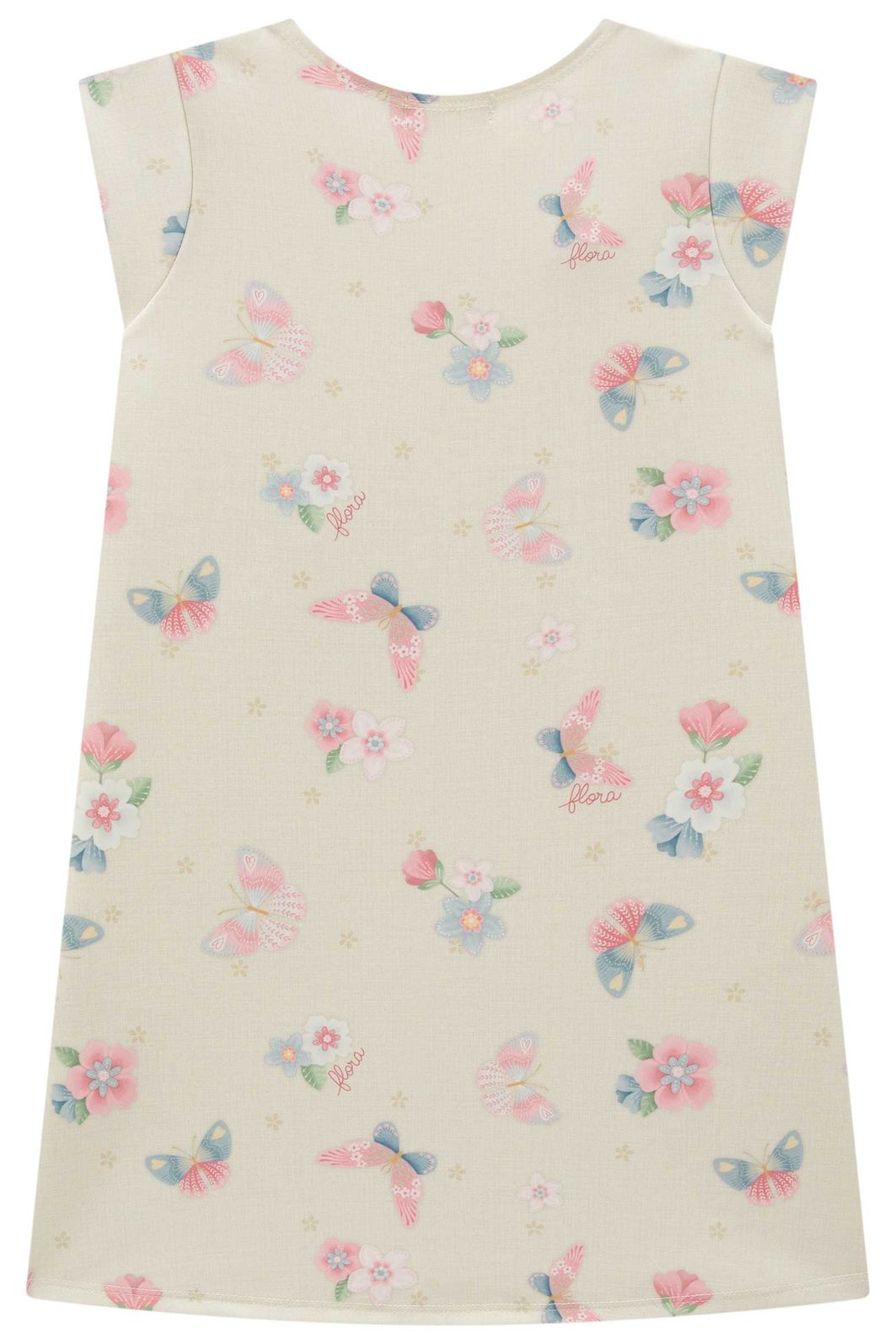 Vestido em fly tech 93937 Infanti Infantil Menina Vestido em fly tech 93937 Infanti Infantil Menina