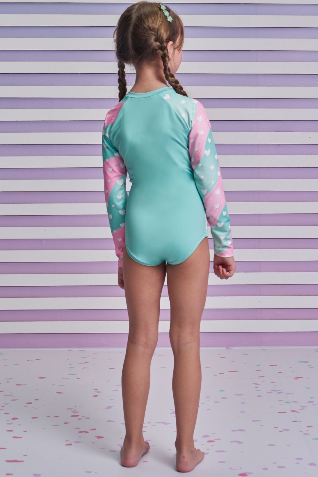 Maiô em malha UV dry com proteção UV 50+ 95929 Infanti Infantil Menina Maiô em malha UV dry com proteção UV 50+ 95929 Infanti Infantil Menina