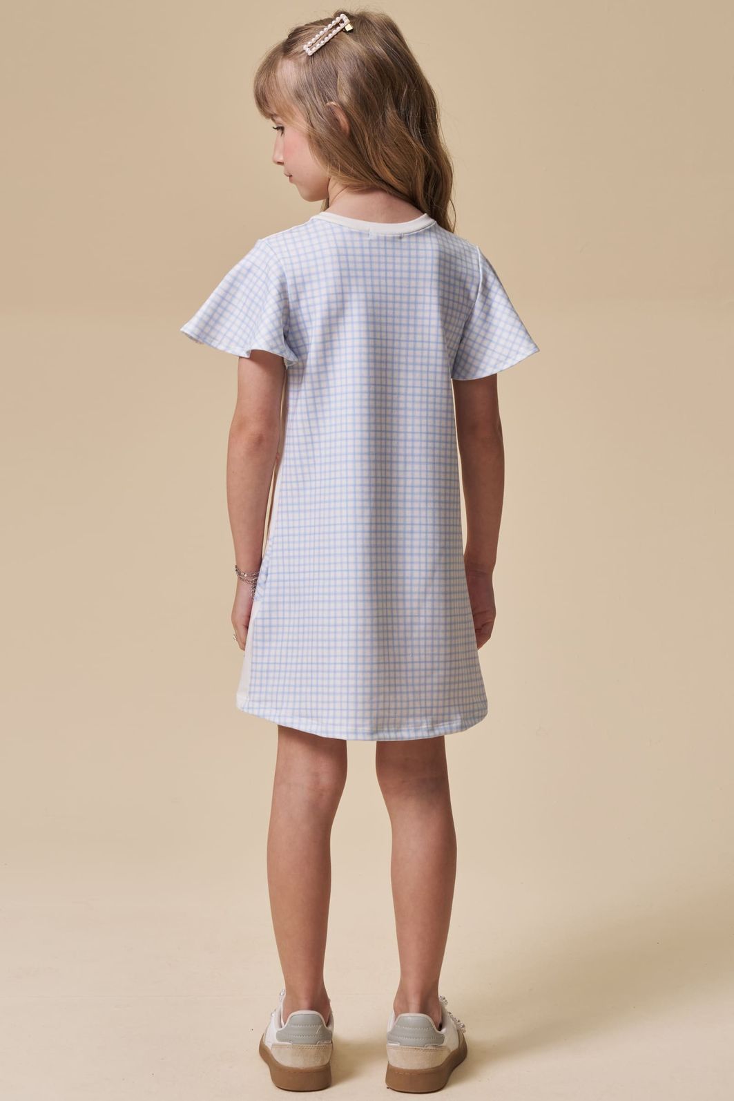 Vestido em molecotton 94643 Infanti Infantil Menina Vestido em molecotton 94643 Infanti Infantil Menina