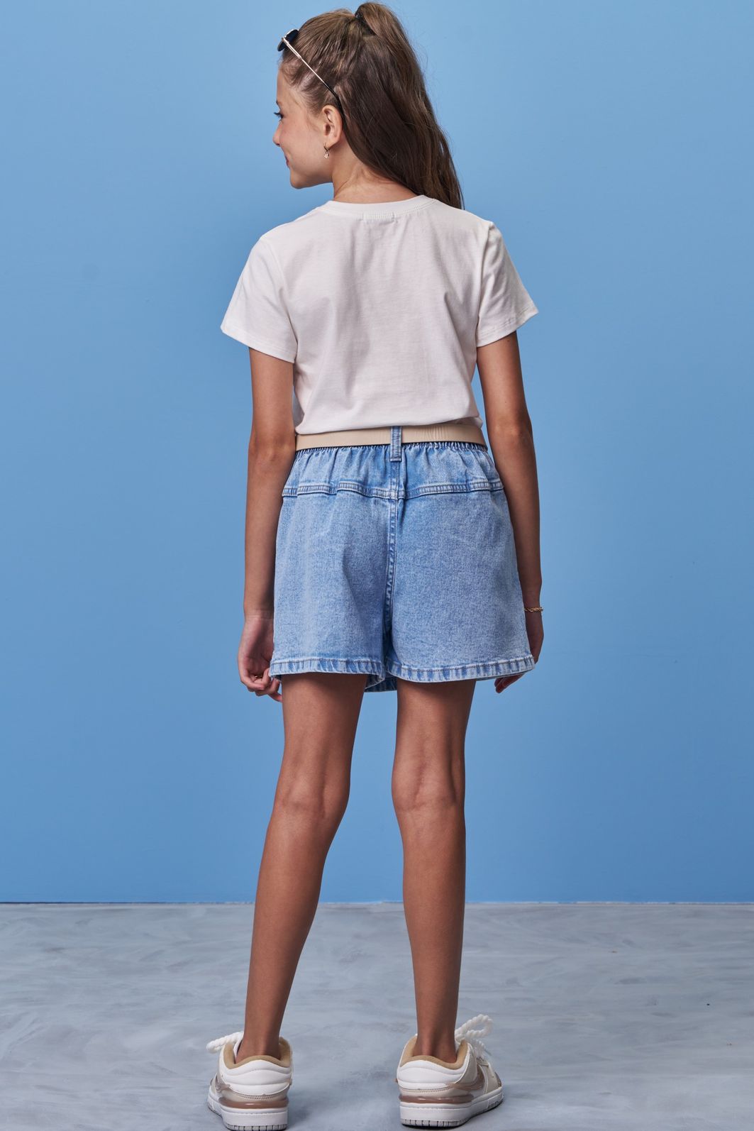 Blusa em meia malha 99095 Vic Teen Menina Blusa em meia malha 99095 Vic Teen Menina